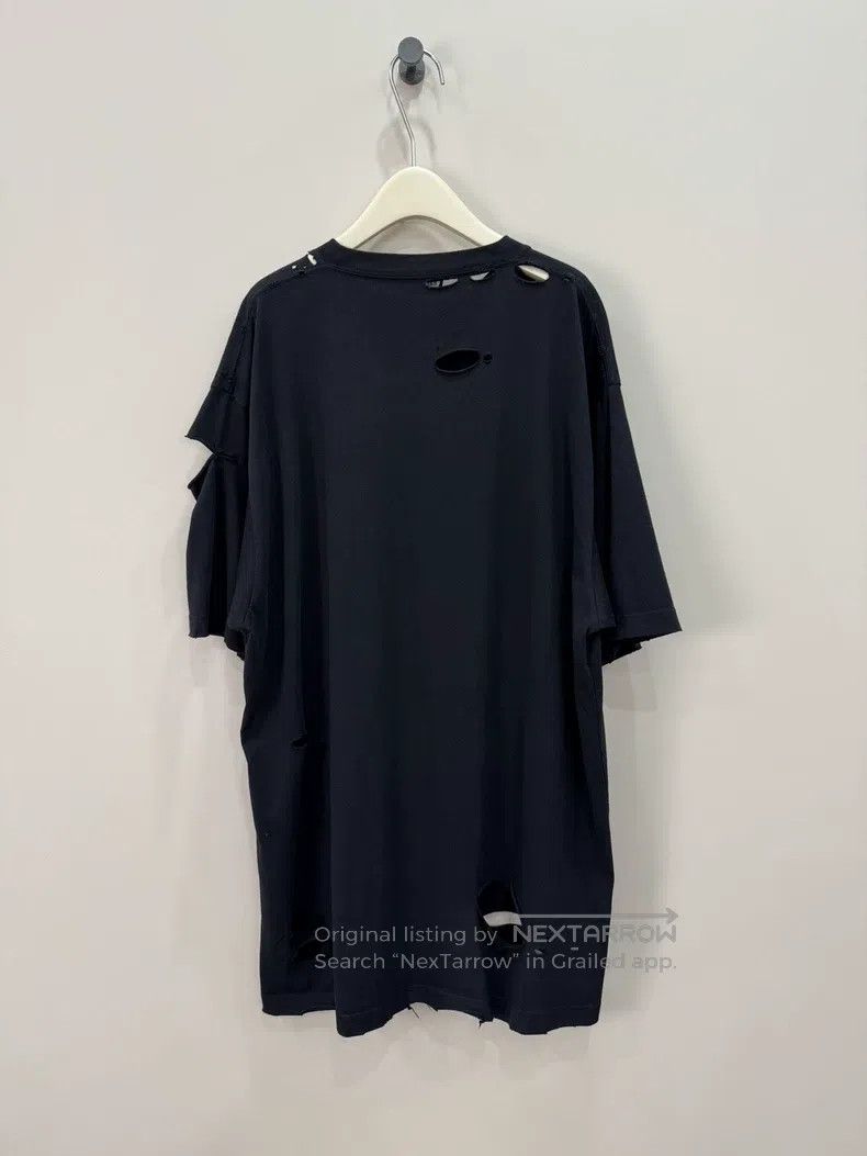 Balenciaga Balenciaga Destroyed print slogan short-sleeved shirt Size US S / EU 44-46 / 1 - 2 Thumbnail