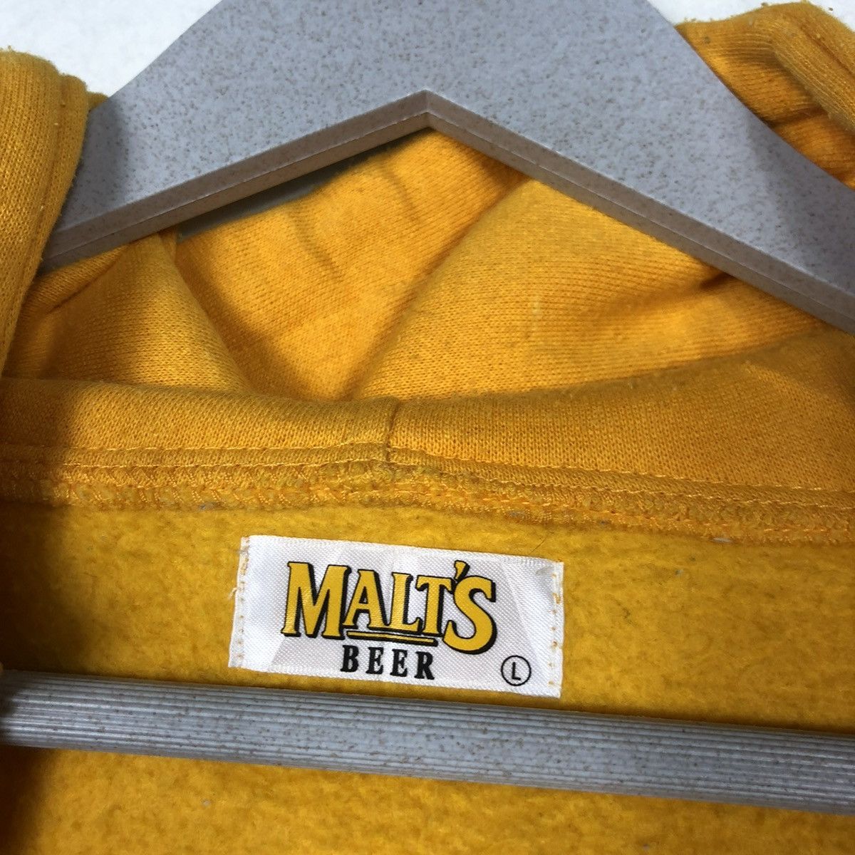 Japanese Brand × Vintage 💥90s MALT BEER MICRO FLEECE JACKET Size US L / EU 52-54 / 3 - 11 Thumbnail