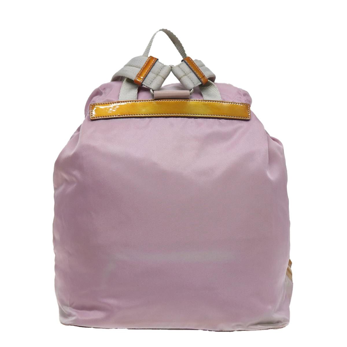 Prada PRADA Backpack Nylon Pink Size ONE SIZE - 2 Thumbnail