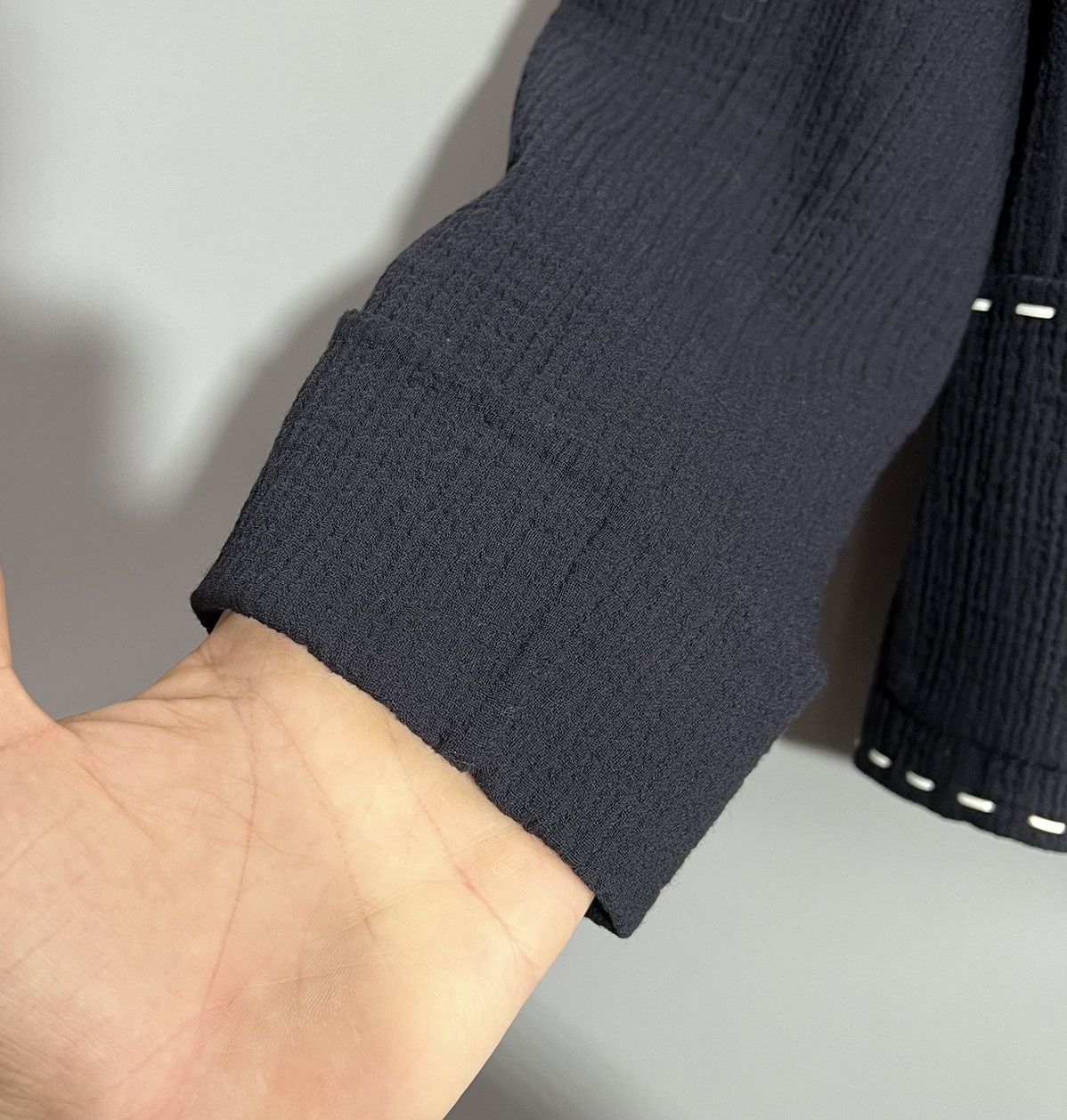 Escada Escada Navy Blue Blazer Three Button Size XS / US 0-2 / IT 36-38 - 2 Thumbnail