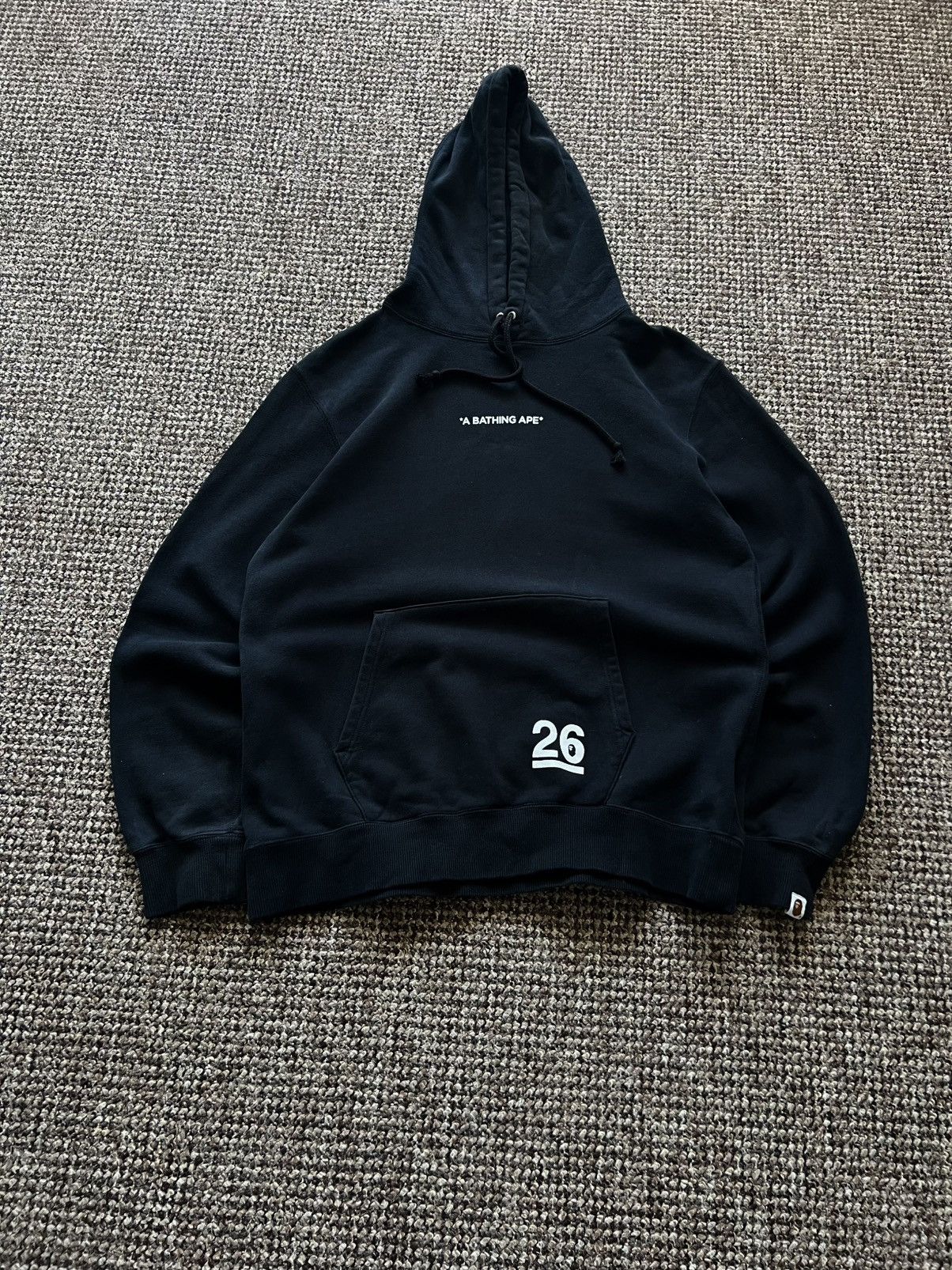 Bape Bape 26th Anniversary Hoodie Black Oversized Size US XL / EU 56 / 4 - 4 Thumbnail