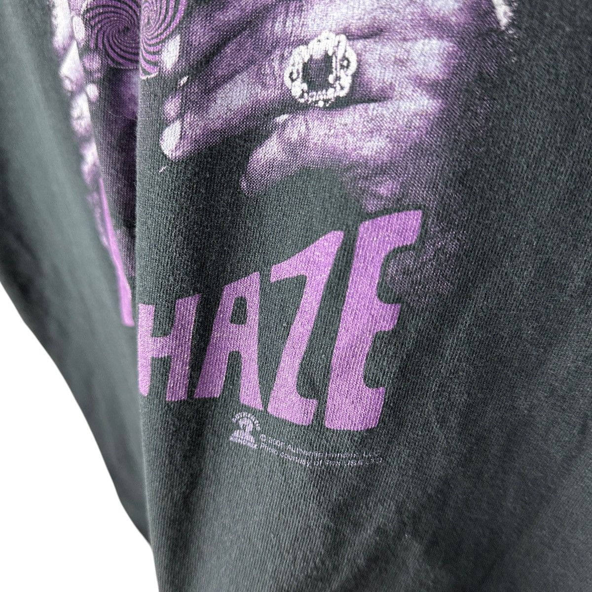 Band Tees × Vintage Vintage Y2K Jimi Hendrix Purple Haze Band Shirt Size US XL / EU 56 / 4 - 6 Thumbnail