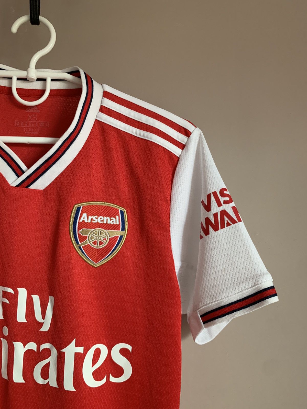 Adidas Arsenal London 2019 Home Football Shirt Adidas Soccer Jersey Size US XS / EU 42 / 0 - 4 Thumbnail