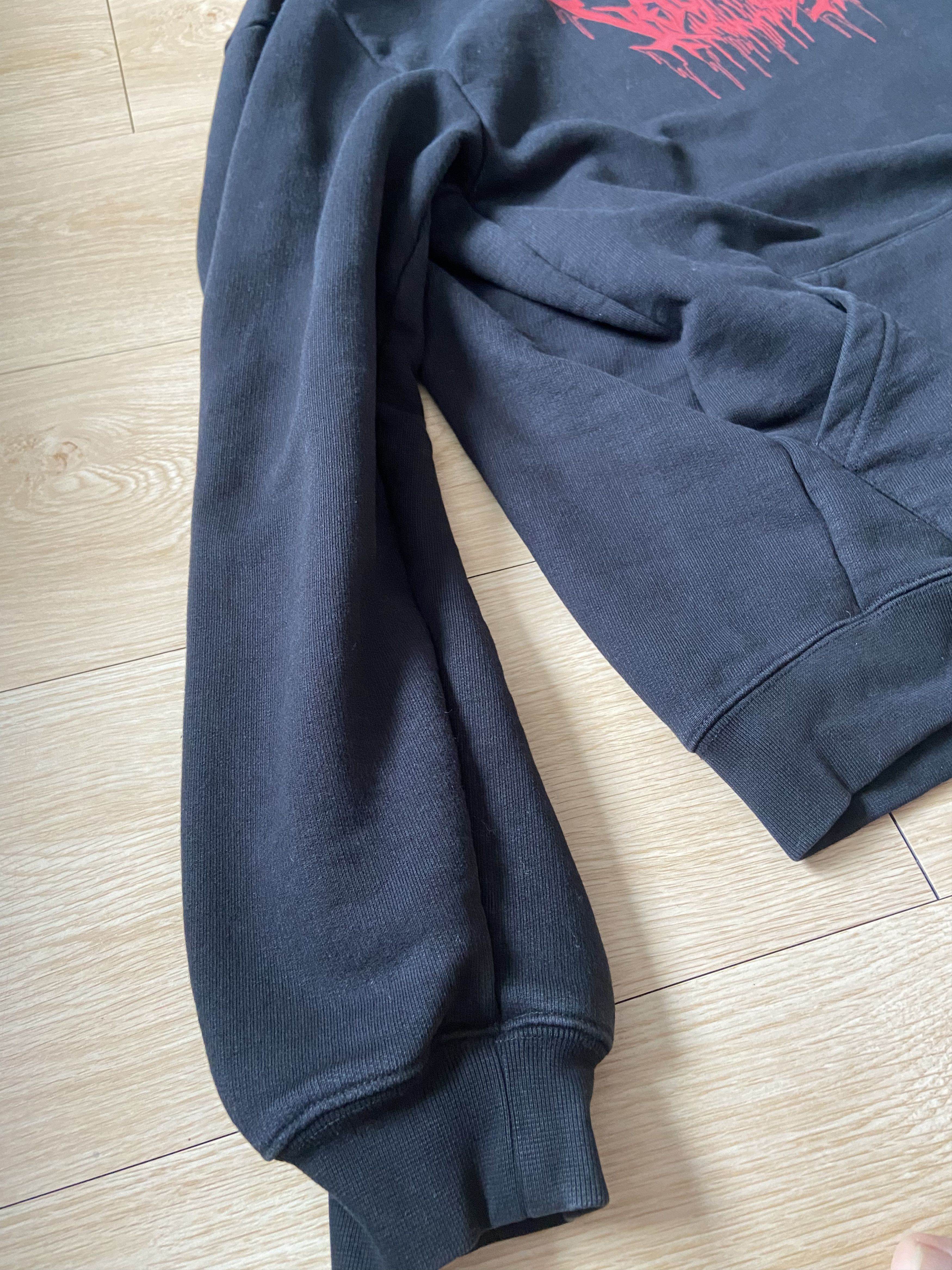 Vetements XS Vetements CITY METAL red LOGO oversized hoodie Size US XS / EU 42 / 0 - 3 Thumbnail