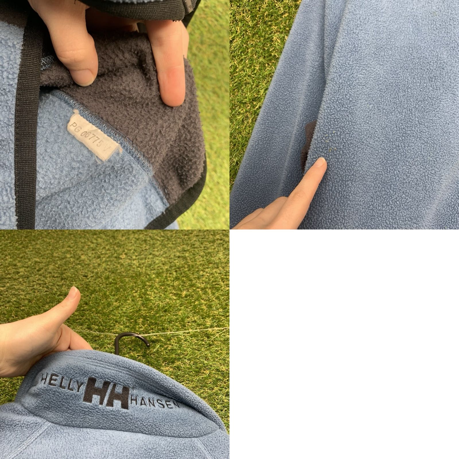 Helly Hansen Helly Hansen Jacket Mens Large PolarTec Fleece Full Zip Up Blue Lightweight Hike Size US L / EU 52-54 / 3 - 9 Thumbnail