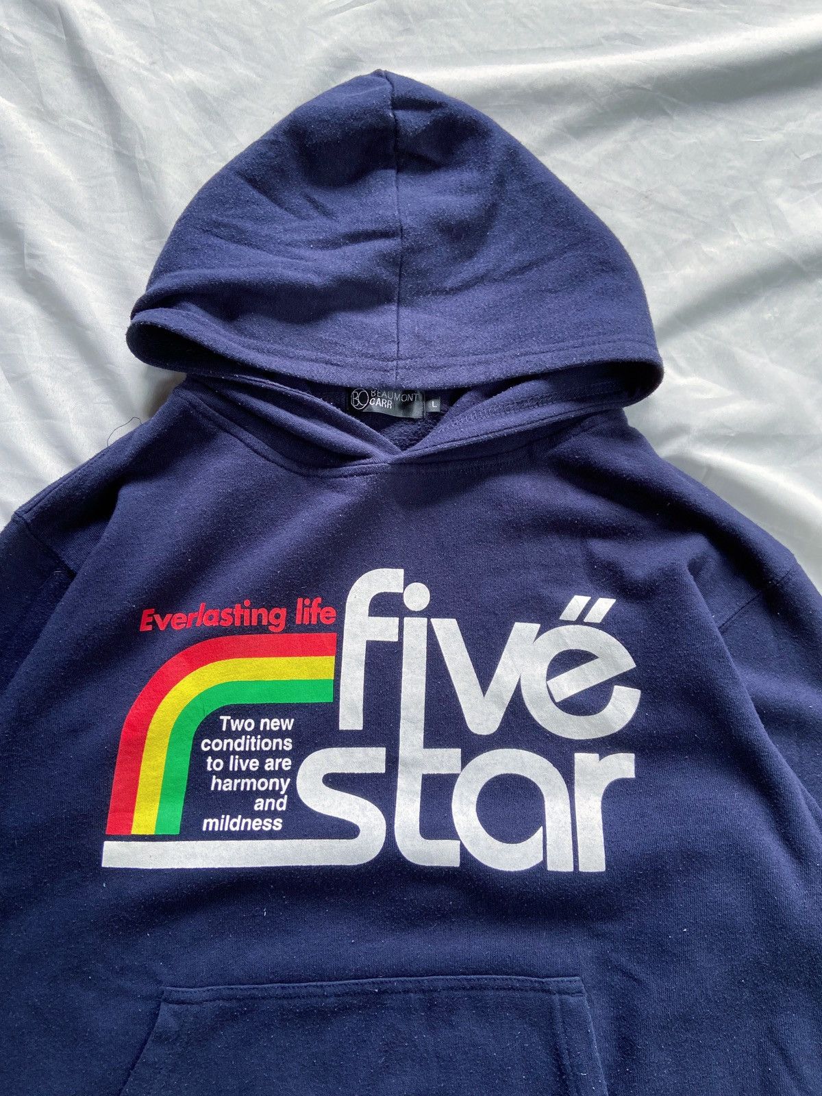 Isamu Katayama Backlash BEAUMONT CAR EVERLASTING LIFE FIVE STAR HOODIE Size US M / EU 48-50 / 2 - 7 Thumbnail