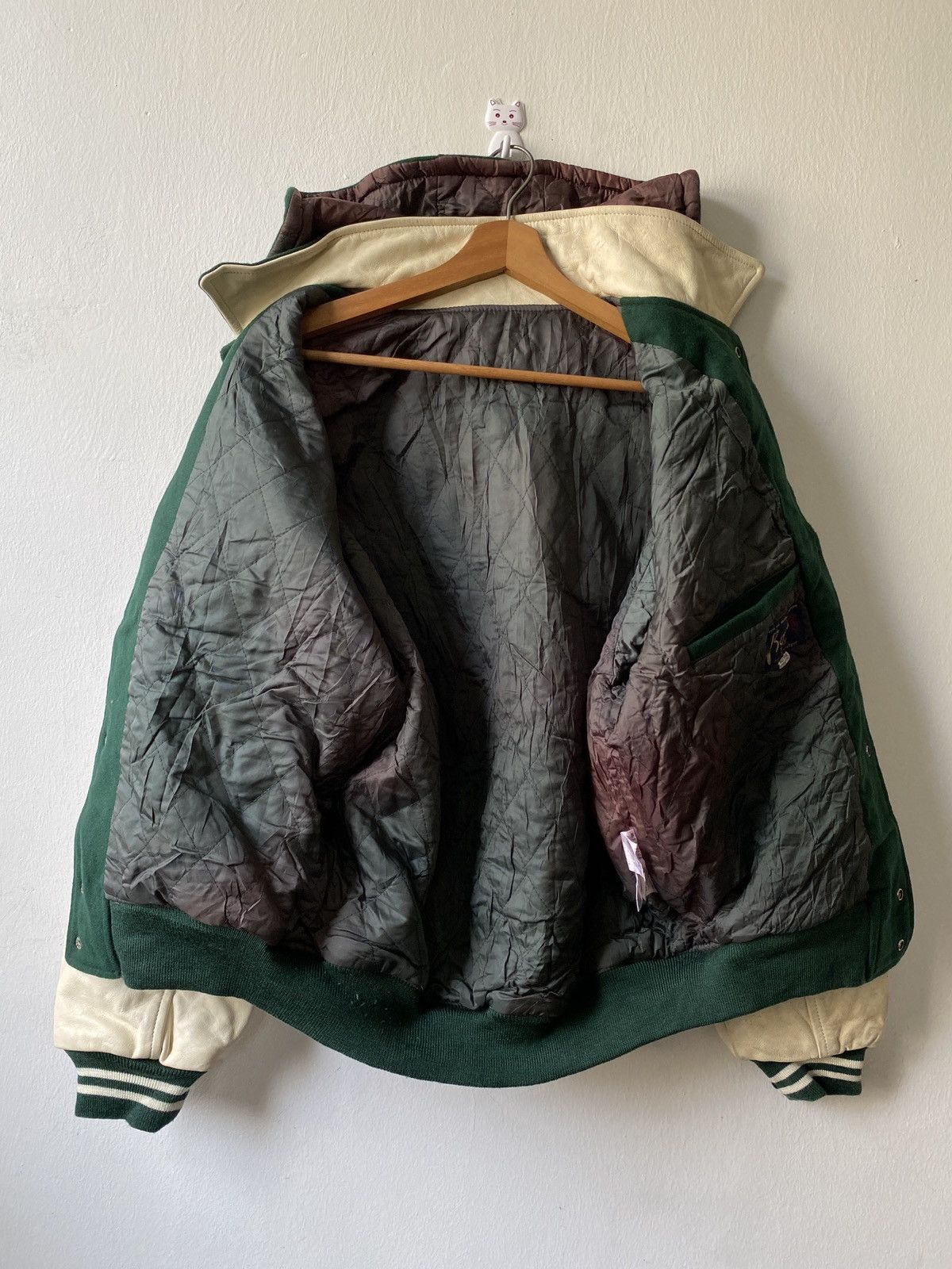 Vintage Vintage East Boy Bobs Taylor Hoodie Varsity Jacket Size US L / EU 52-54 / 3 - 7 Thumbnail