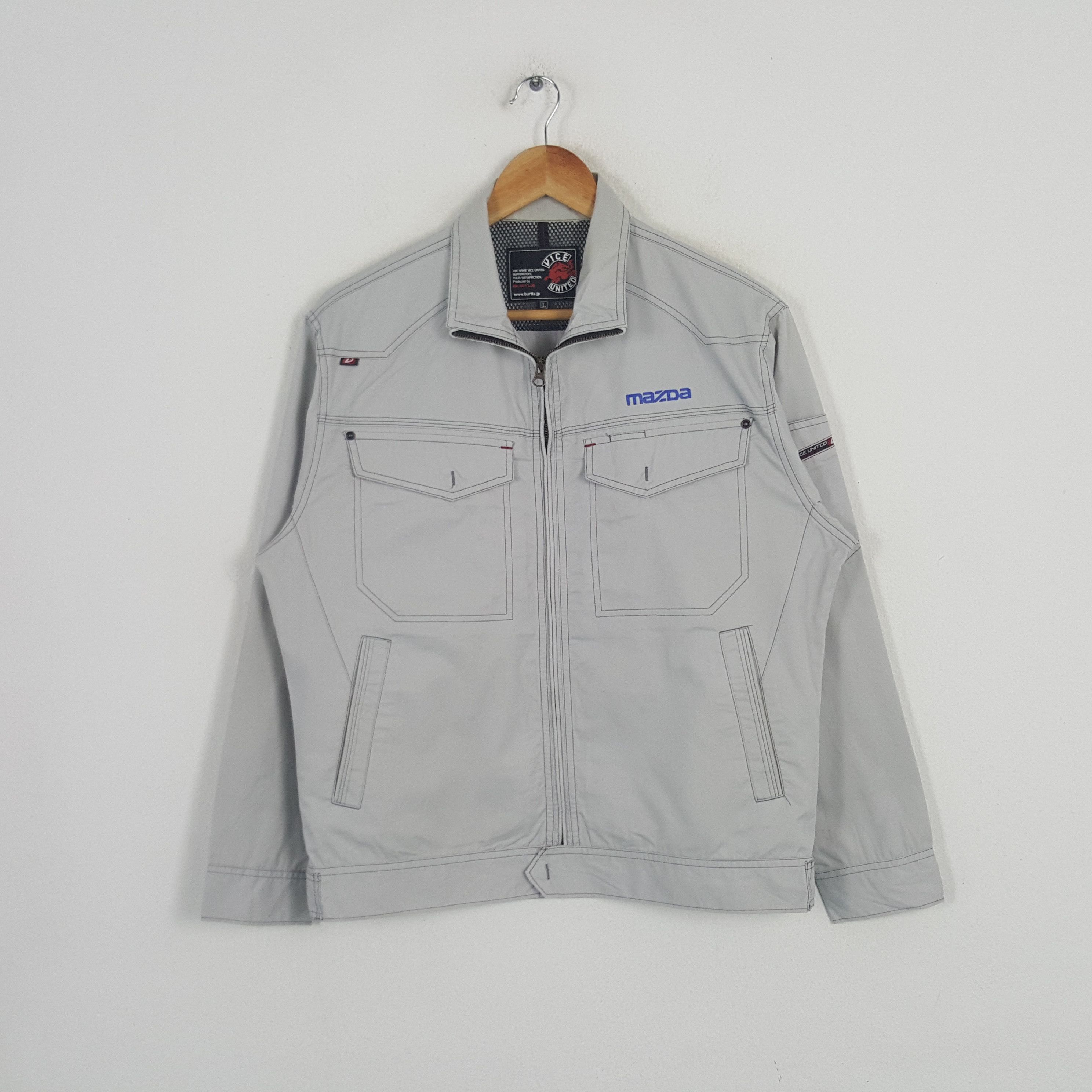 Japanese Brand × Vintage Vintage Mazda Japanese Rally Team Custom Art Jacket Size US M / EU 48-50 / 2 - 3 Thumbnail