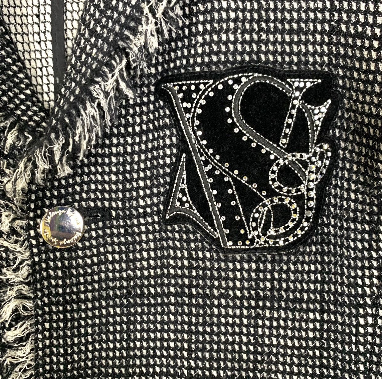 Vintage Valenza Sports Emblem VS Blazer Jacket Size 40