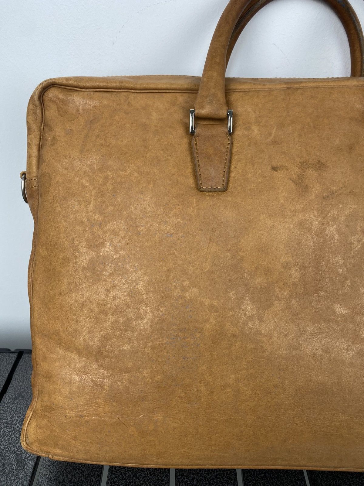 Porter 2000's Porter Patina Leather Briefcase Bag Size ONE SIZE - 10 Thumbnail