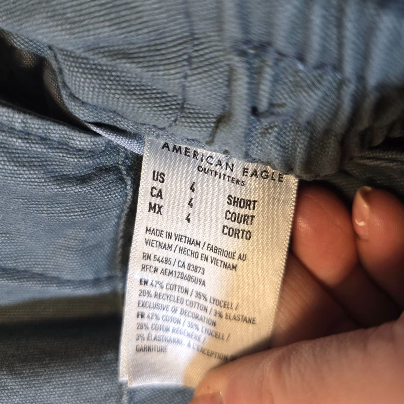 American Eagle Outfitters American Eagle Pants Womens Size 4 Short Green Cargo Straight Leg Casual Capsule Size 27" / US 4 / IT 40 - 5 Thumbnail