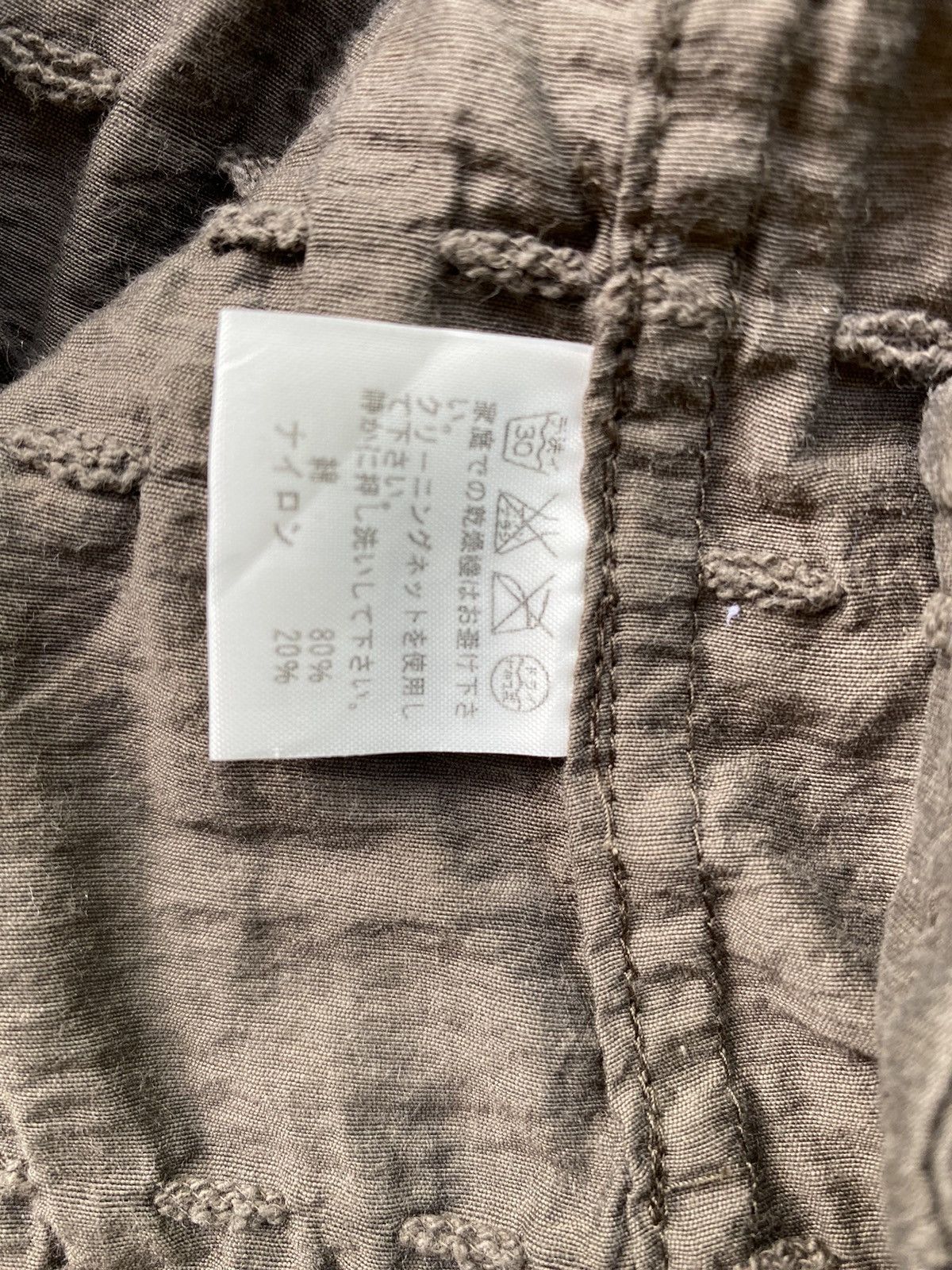 Issey Miyake Plantation stitch brow shirt Size M / US 6-8 / IT 42-44 - 9 Thumbnail
