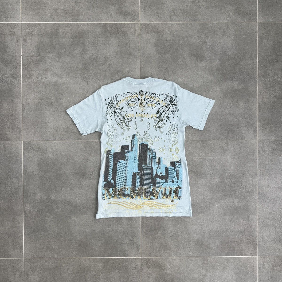 Ed Hardy Christian Audigier Los Angeles Tattoo Y2K Hip Hop T-Shirt Size US S / EU 44-46 / 1 - 13 Thumbnail