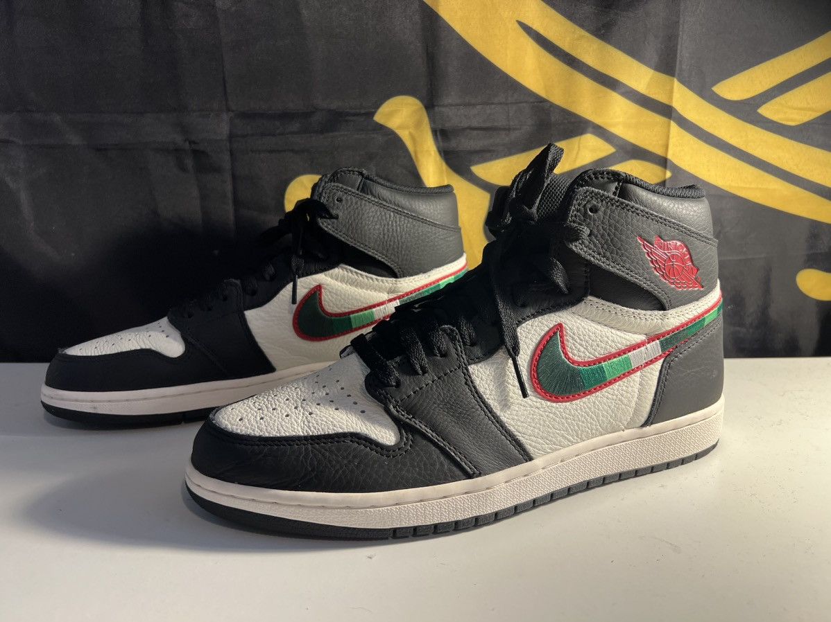 image of Jordan Nike Vnds Jordan 1 Retro High Sports Illustrated, A Star Is Born Shoes in White (Size 11)
