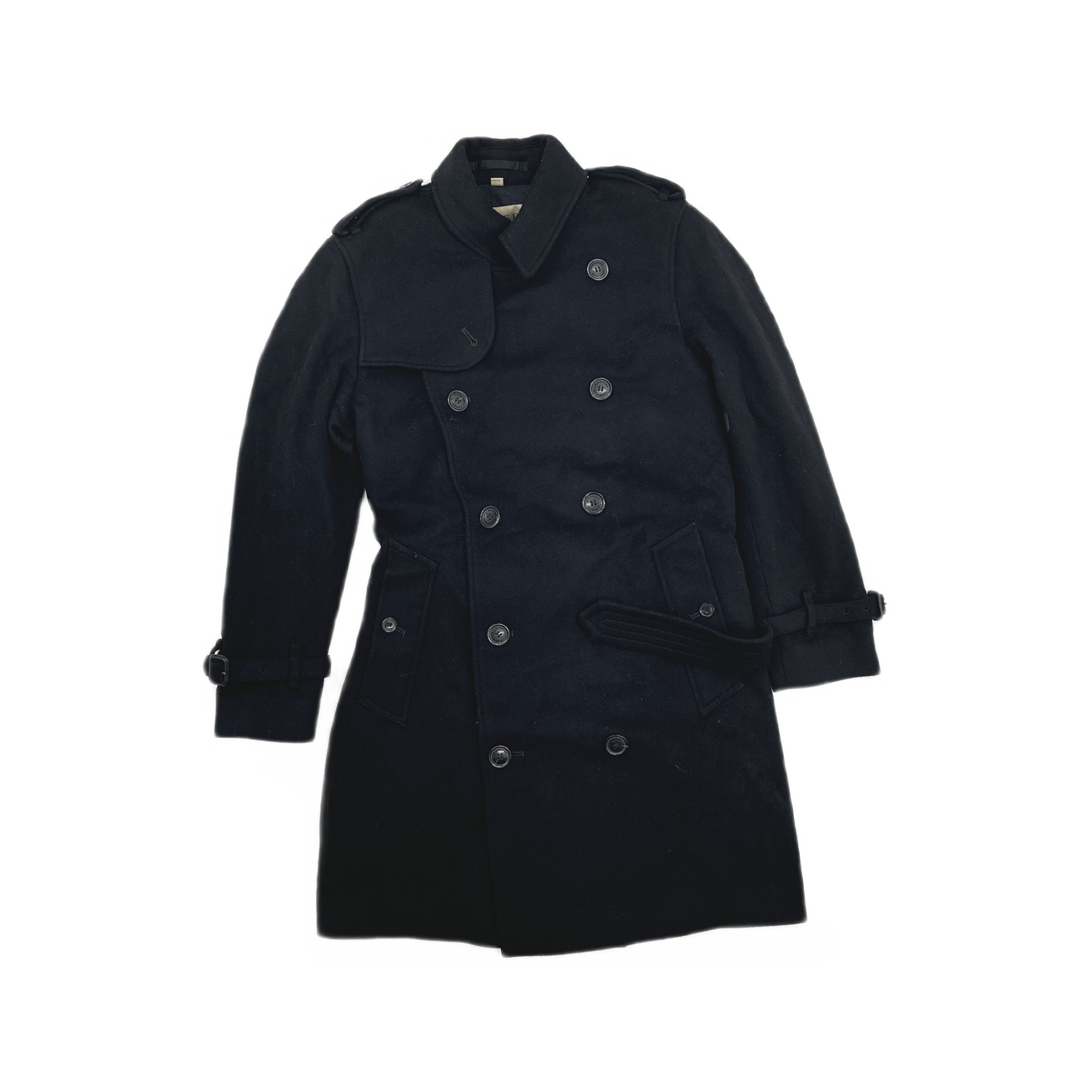Burberry Burberry Wool Double Breasted Coat Size 46 Size US S / EU 44-46 / 1 - 1 Thumbnail
