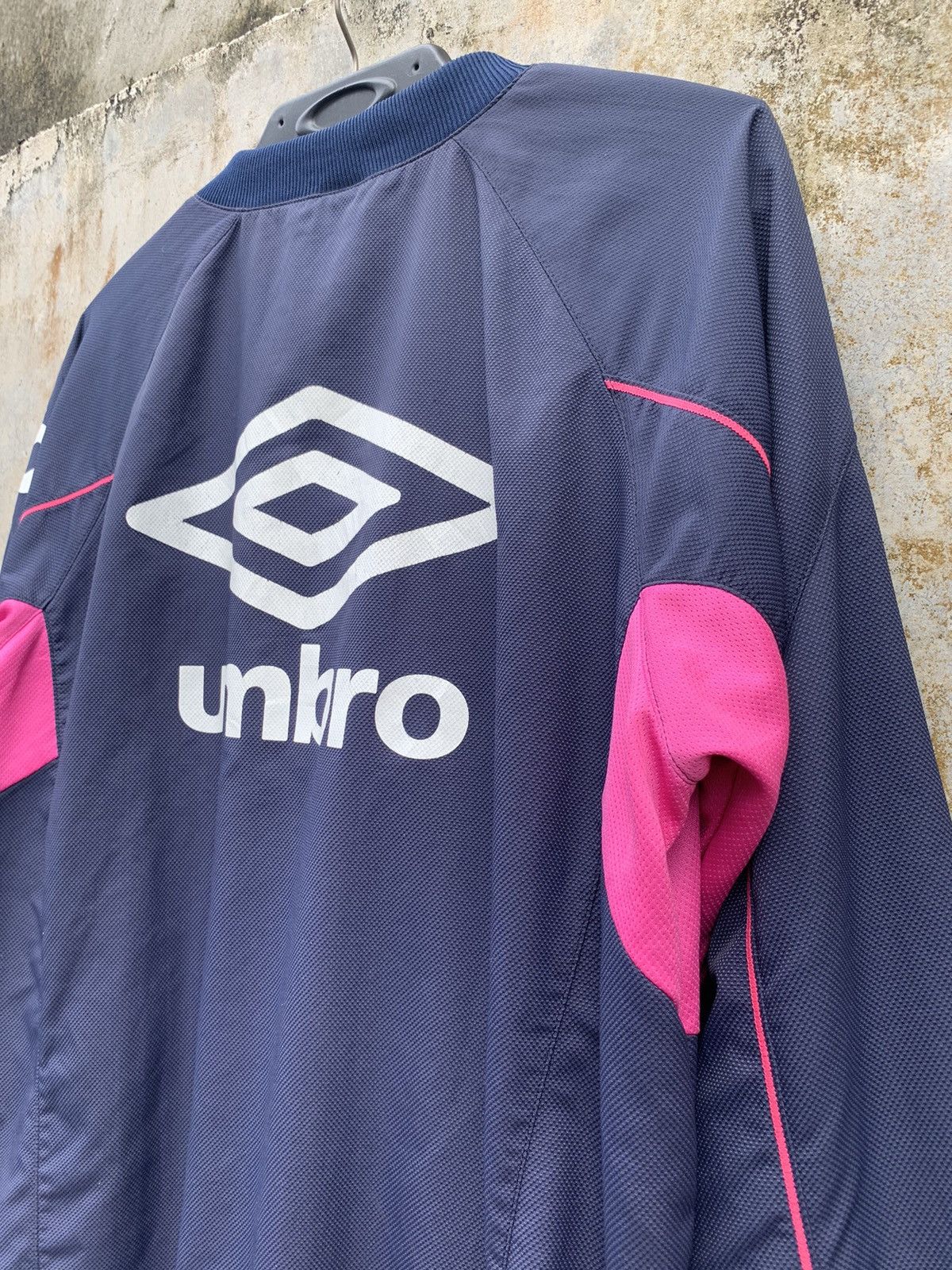 Umbro × Vintage Vintage Umbro Big Logo Longsleeve Jacket Size US L / EU 52-54 / 3 - 8 Thumbnail