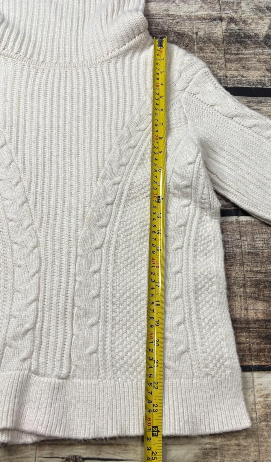 Banana Republic Banana Republic Sweater Womens XS Cable Merino Wool Alpaca Size XS / US 0-2 / IT 36-38 - 10 Thumbnail