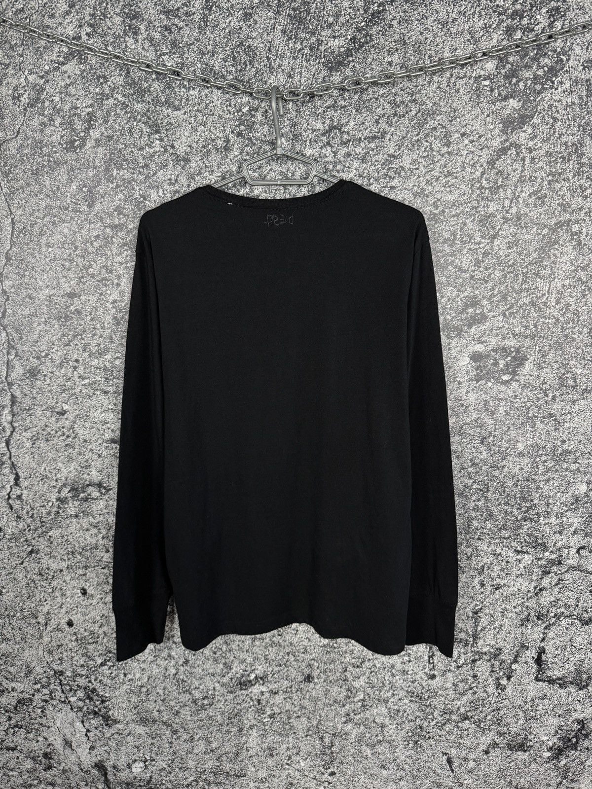 Diesel Men’s Diesel Long Sleeve Graphic T-Shirt Black Size XL Size US XL / EU 56 / 4 - 9 Thumbnail