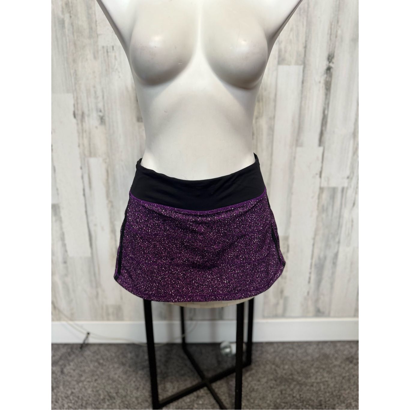 Lululemon Lululemon Purple Speckled Athletic Skort Size 6 Built-In Sho Size 27" / US 4 / IT 40 - 12 Thumbnail