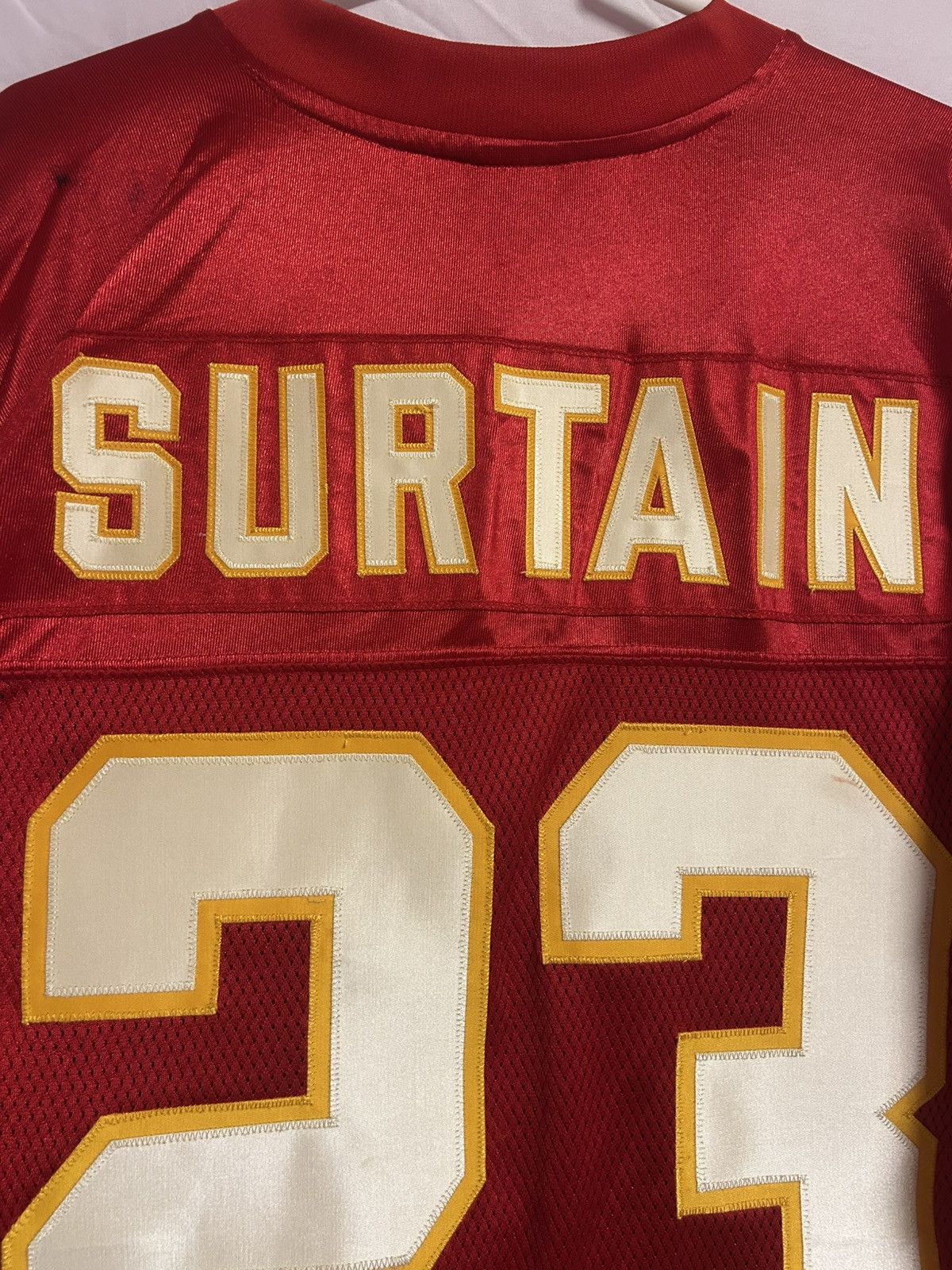 NFL NFL Kansas City Chiefs 23 Surtain Red Jersey Size US L / EU 52-54 / 3 - 9 Thumbnail