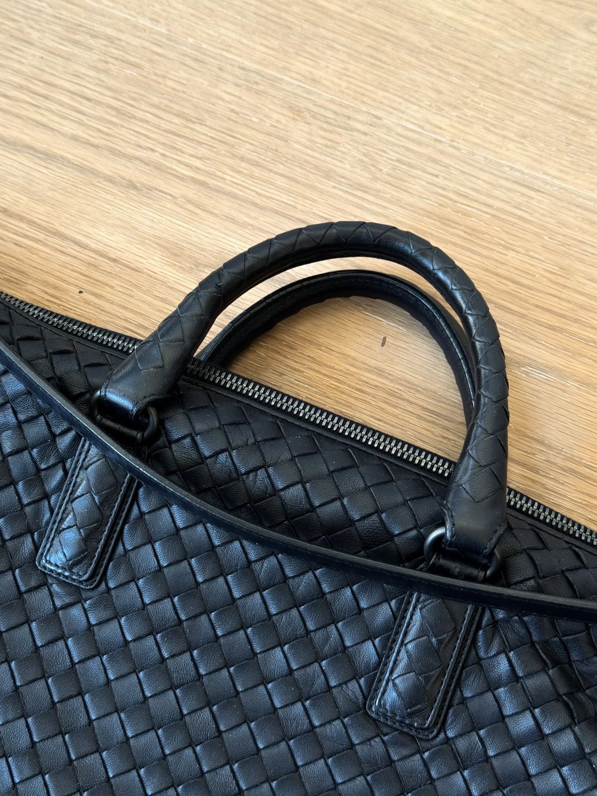 Bottega Veneta BOTTEGA VENETA Convertible Bag Intrecciato Navy Size ONE SIZE - 4 Thumbnail