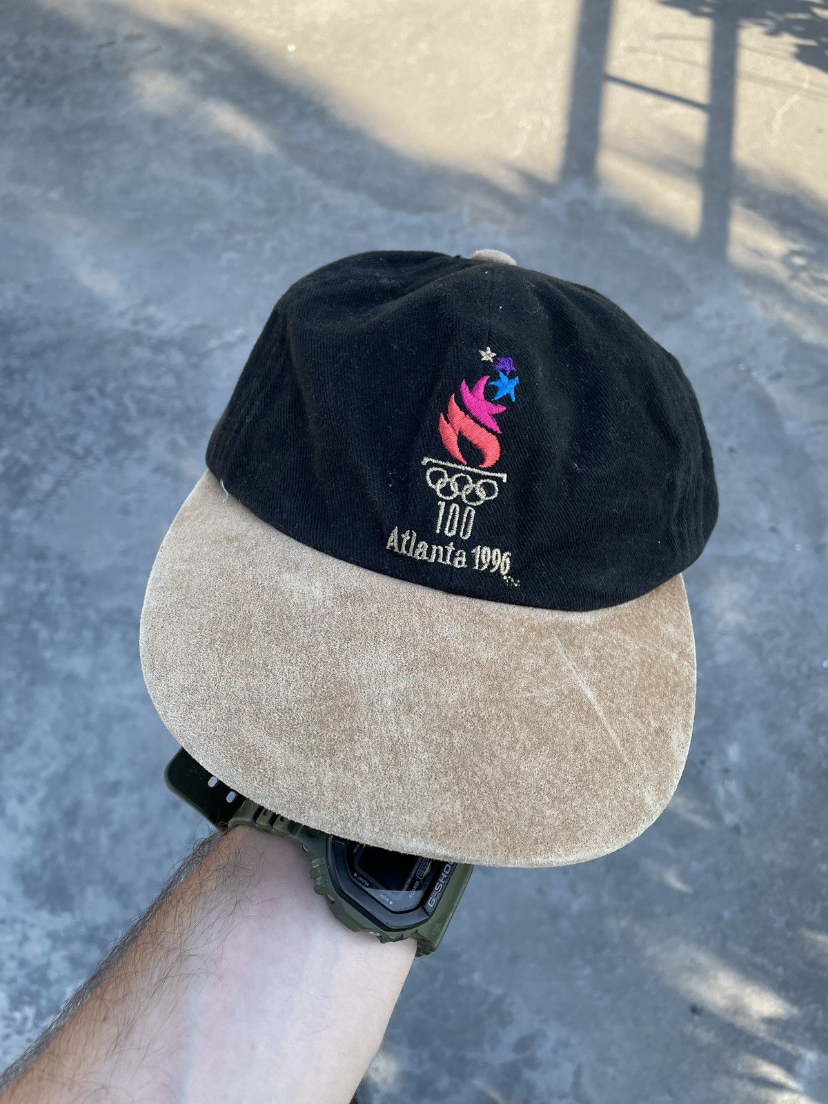 Japanese Brand × USA Olympics Atlanta 1996 Vintage Hat Y2K Cap Olympic Games USA Size ONE SIZE - 9 Thumbnail