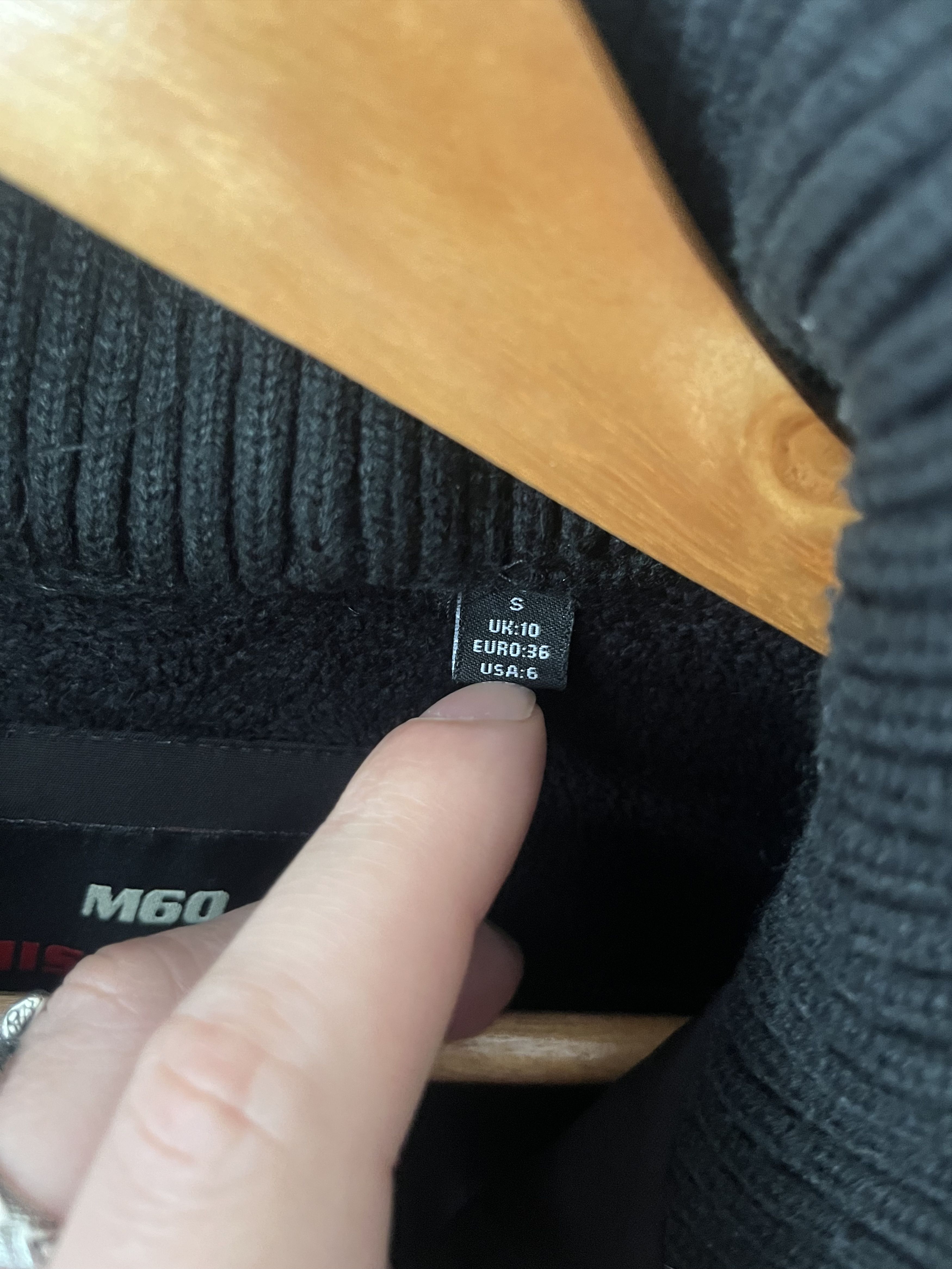 Miss Sixty M60 Miss Sixty Women's Black Coat Zip Pocket Jacket Long Size S / US 4 / IT 40 - 10 Thumbnail