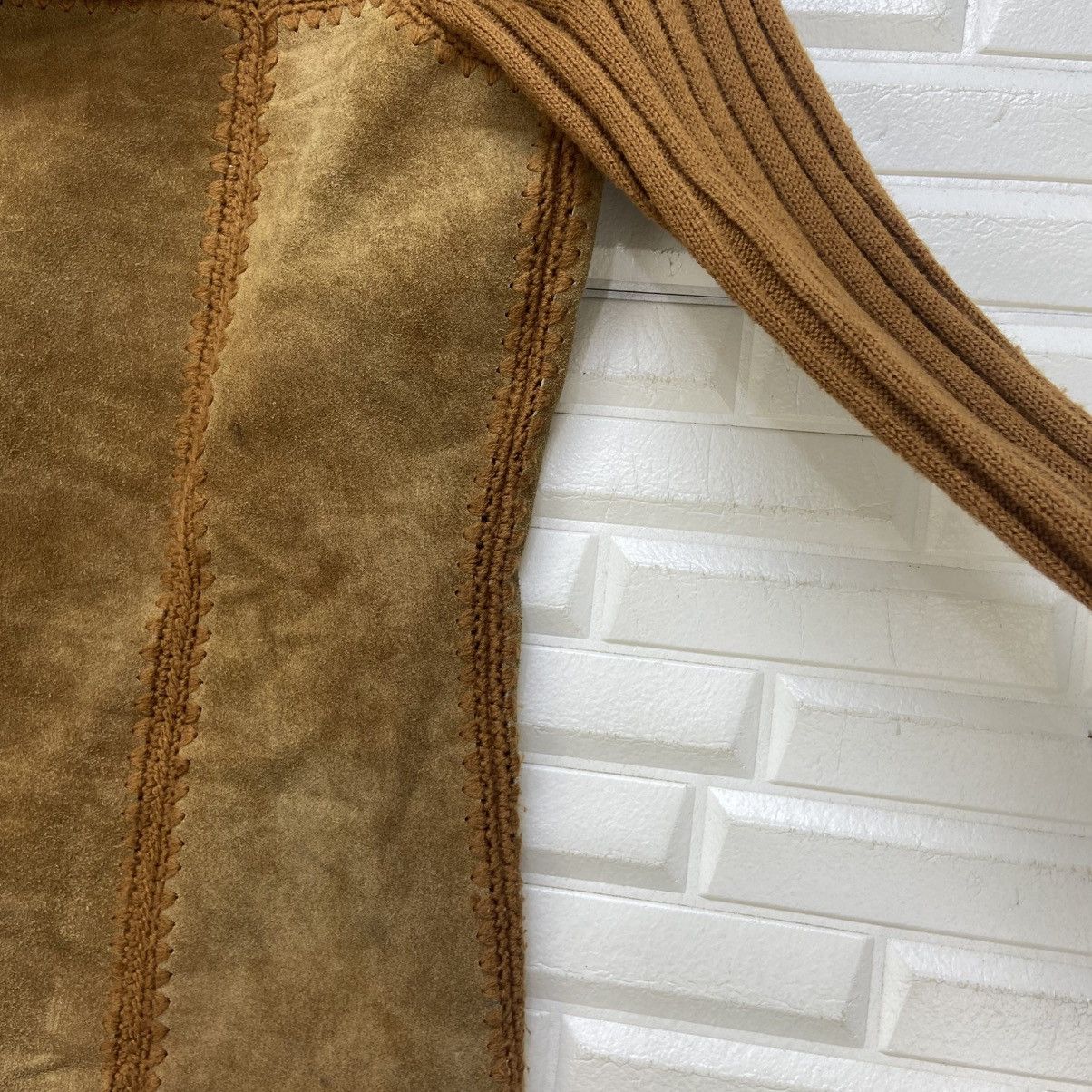 Vintage Vintage 70s Duo-Wear by Hollywood Flaire Leather Jacket Coat Size US XS / EU 42 / 0 - 18 Thumbnail