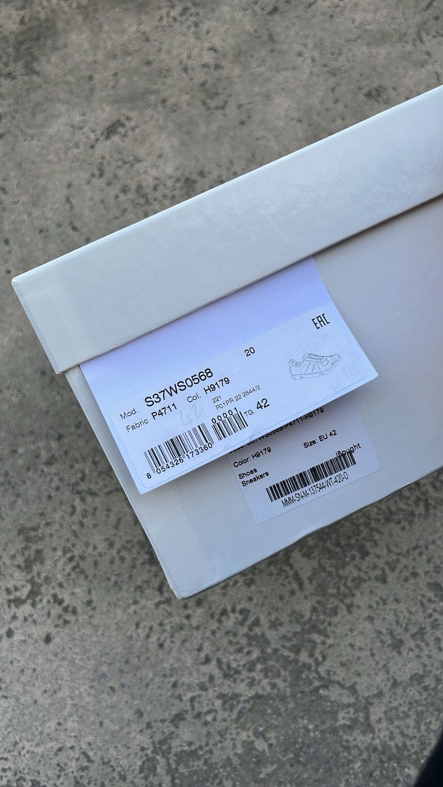 Maison Margiela Maison Margiela Gat Replica Canvas Oil Blue Size US 9 / EU 42 - 10 Thumbnail