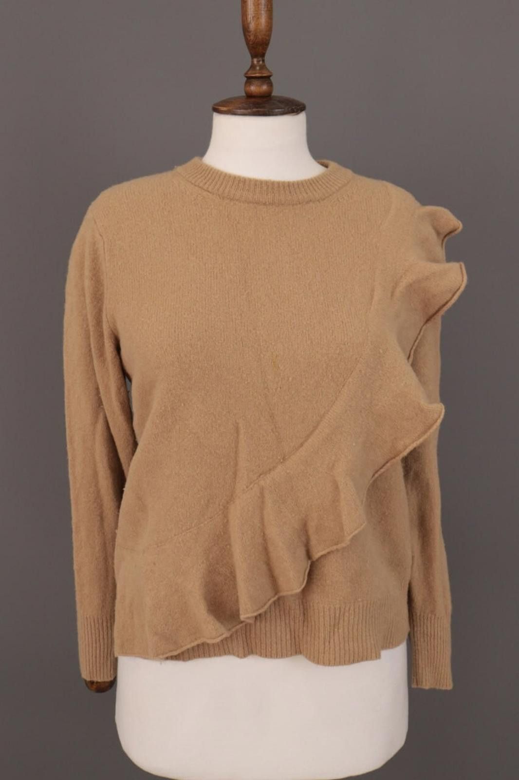 J.Crew J. Crew Brown Merino Wool Crew Neck Sweater Size M Size M / US 6-8 / IT 42-44 - 1 Thumbnail