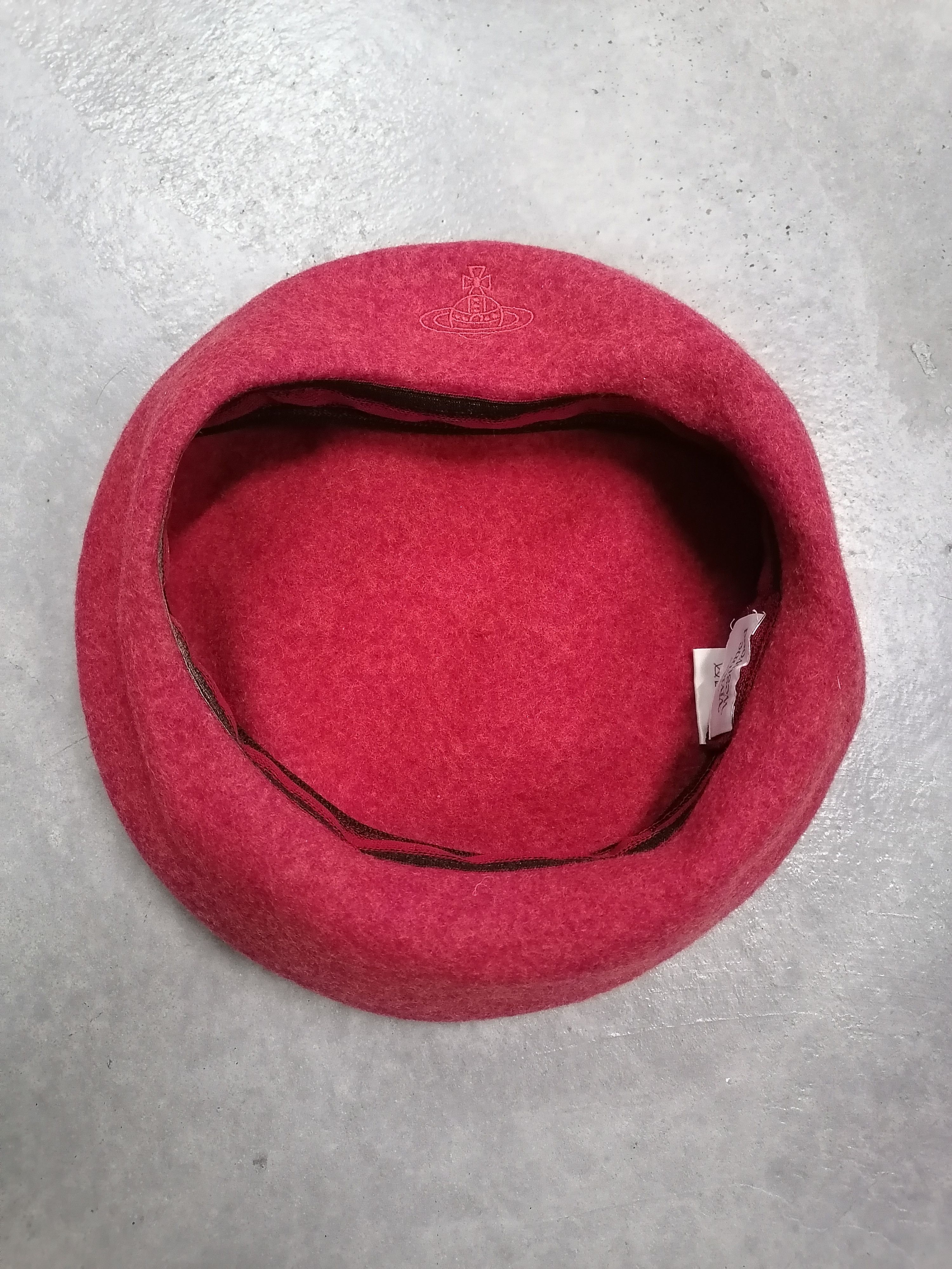 Vivienne Westwood Vivienne Westwood Orb Logo Wool Beret Hats Size ONE SIZE - 7 Thumbnail