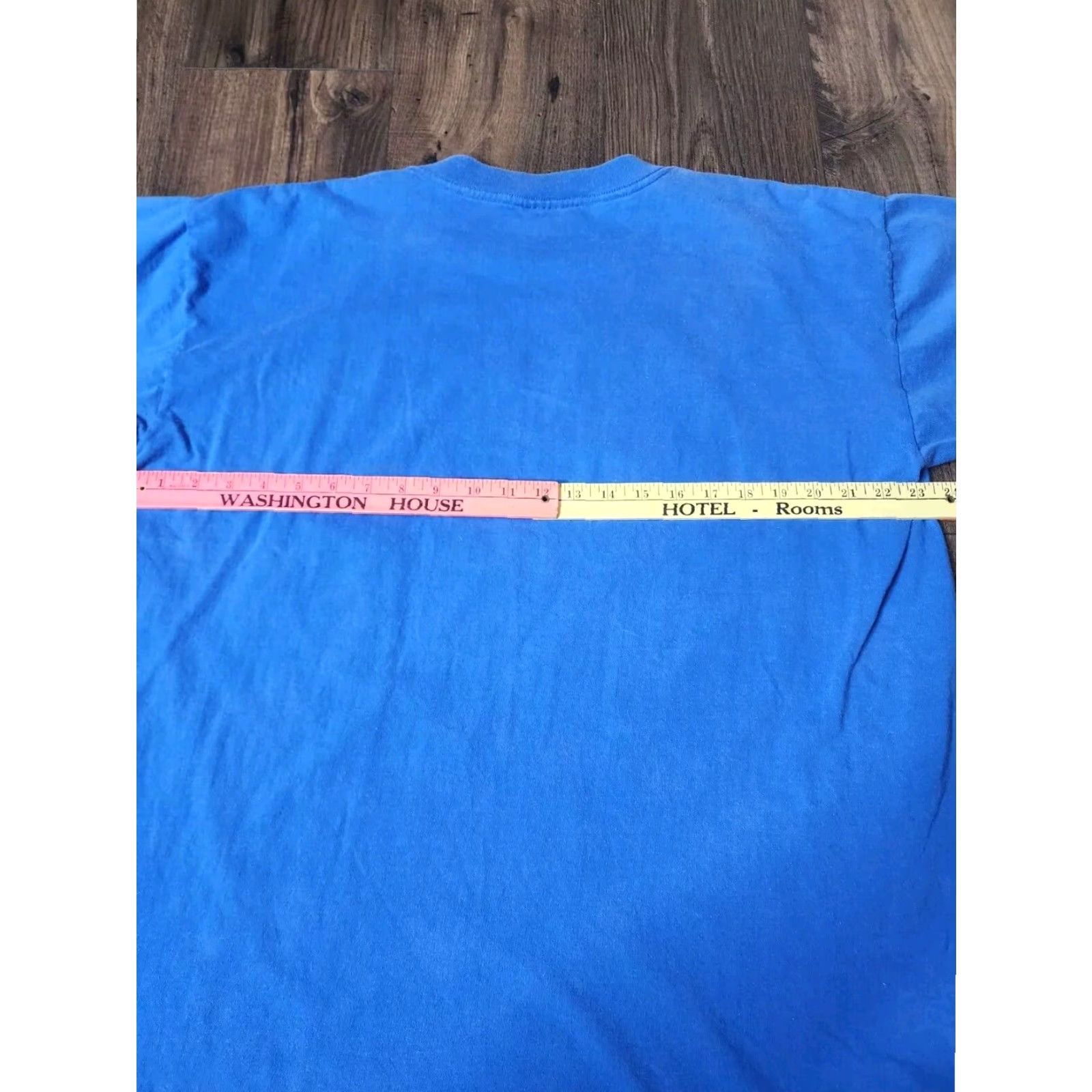 Salem Sportswear VINTAGE 90s Salem Sportswear Detroit Pistons Graffiti Blue T Shirt Mens XL Cotton Size US XL / EU 56 / 4 - 3 Thumbnail