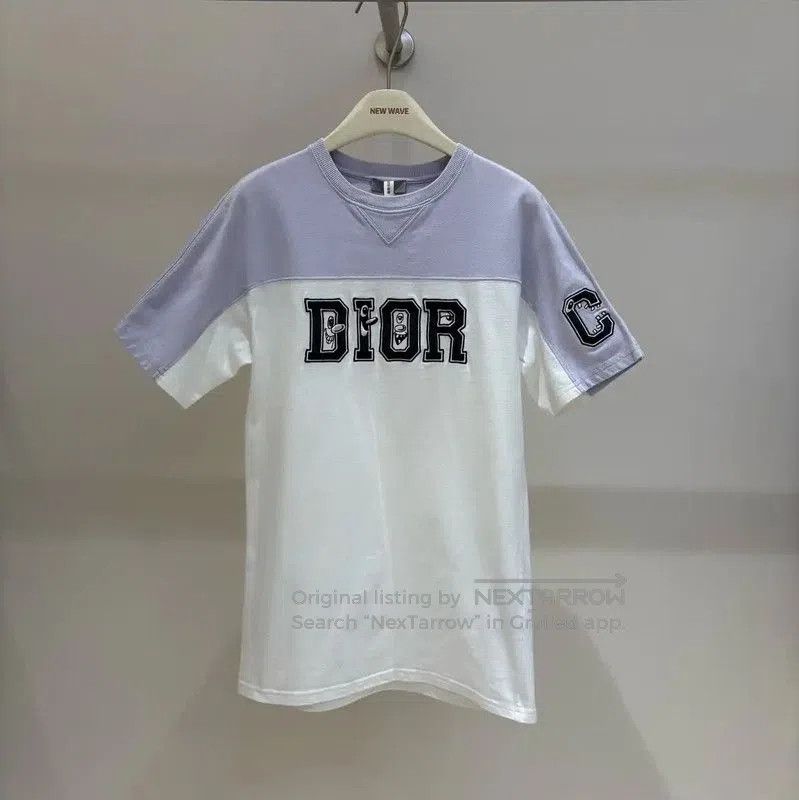 Dior Dior Men's Short Sleeve Colorblock T-Shirt . Size US XS / EU 42 / 0 - 1 Thumbnail