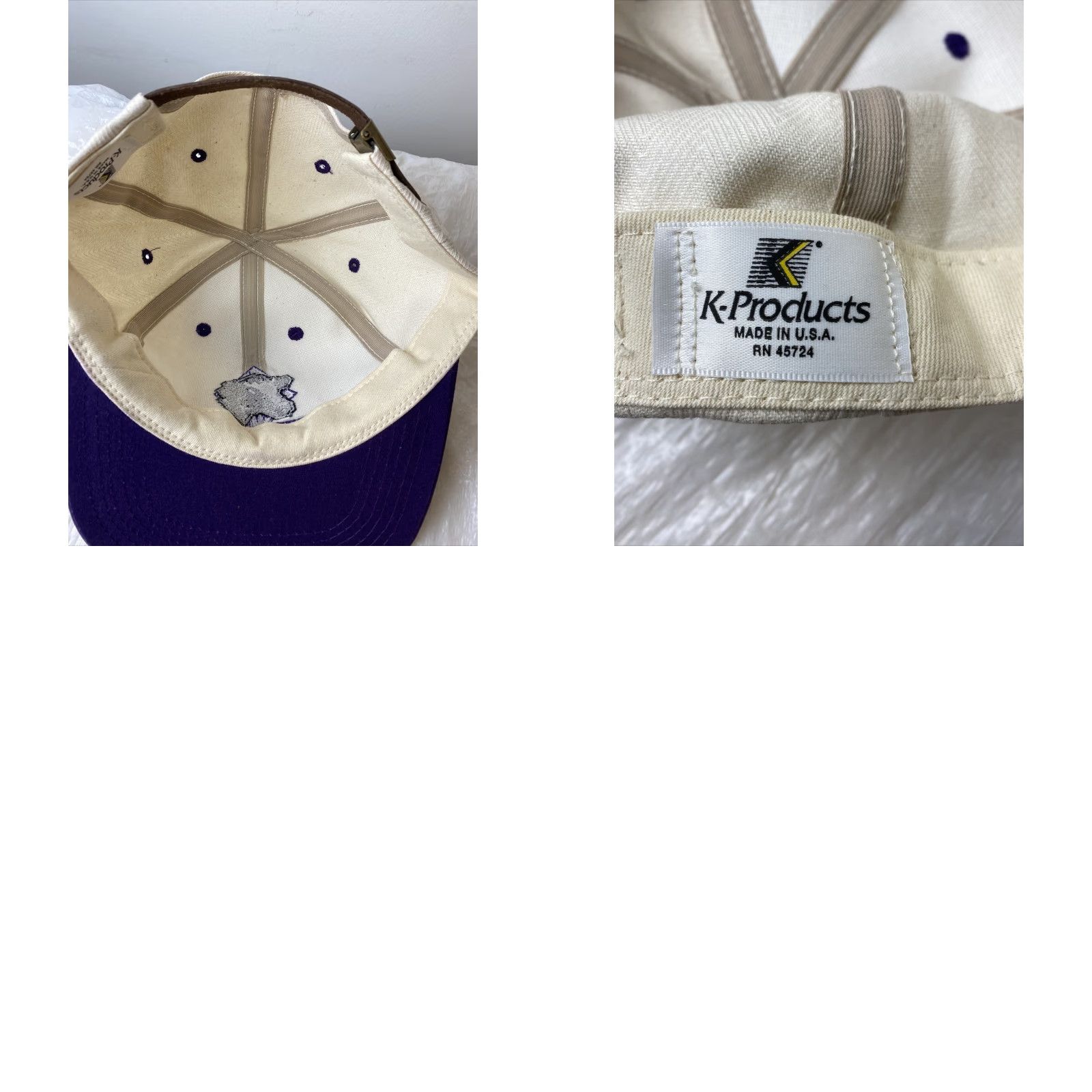 Vintage Baseball Cap Adjustable Solid Cotton Dad Hat Washed Curved Visor Golf/H-44 Size ONE SIZE - 8 Thumbnail