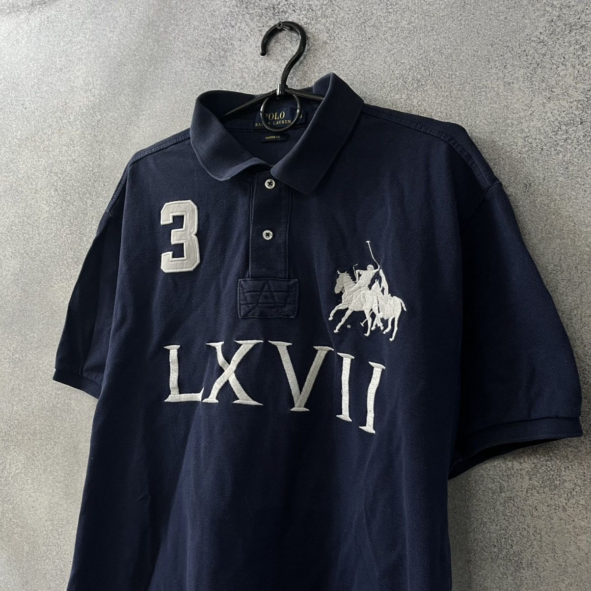 Polo Ralph Lauren Vintage Polo Ralph Lauren T-shirt Big Logo #3 Size US XXL / EU 58 / 5 - 2 Thumbnail