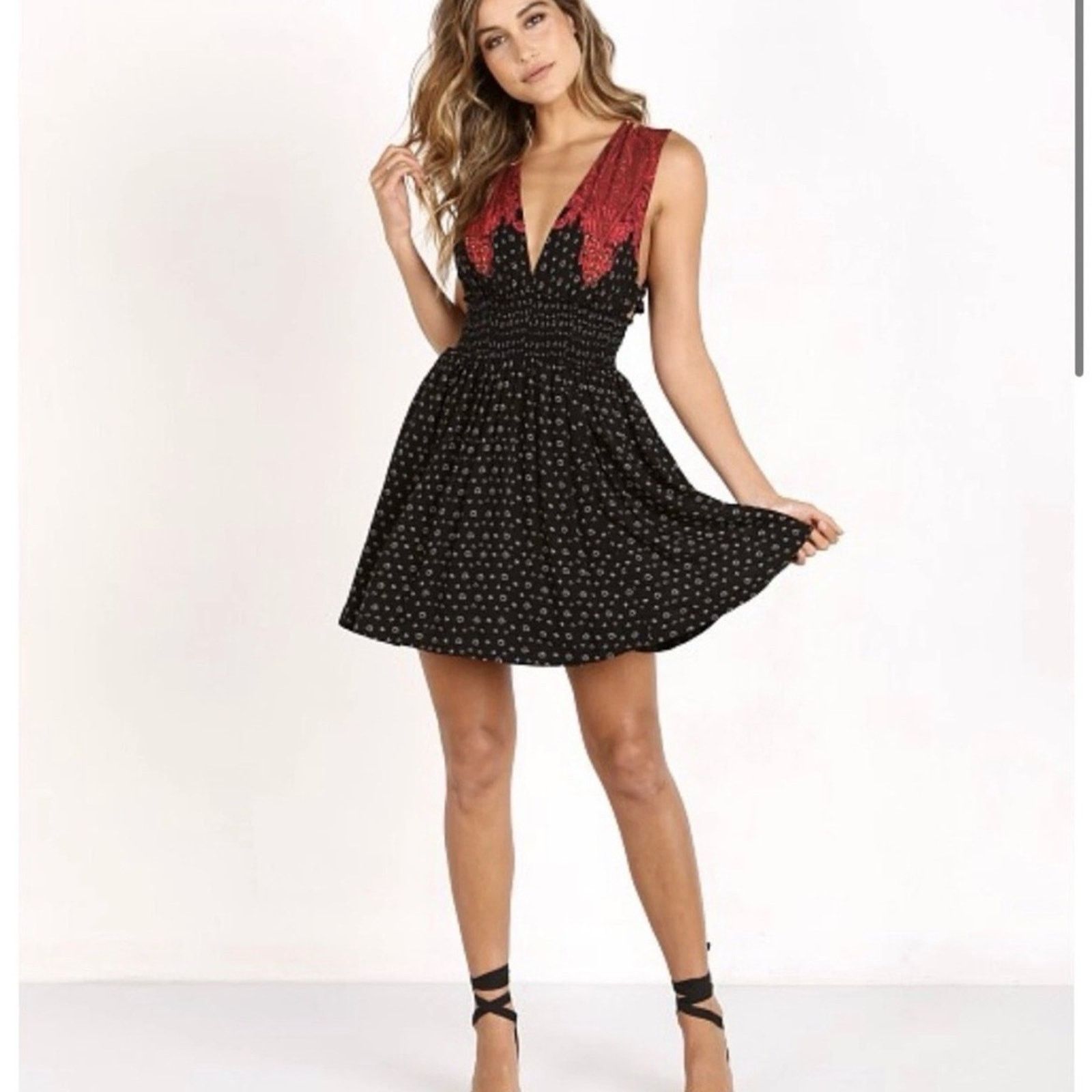 Free People Free People Walking Through My Dreams Mini Dress Women’s M Size M / US 6-8 / IT 42-44 - 1 Thumbnail