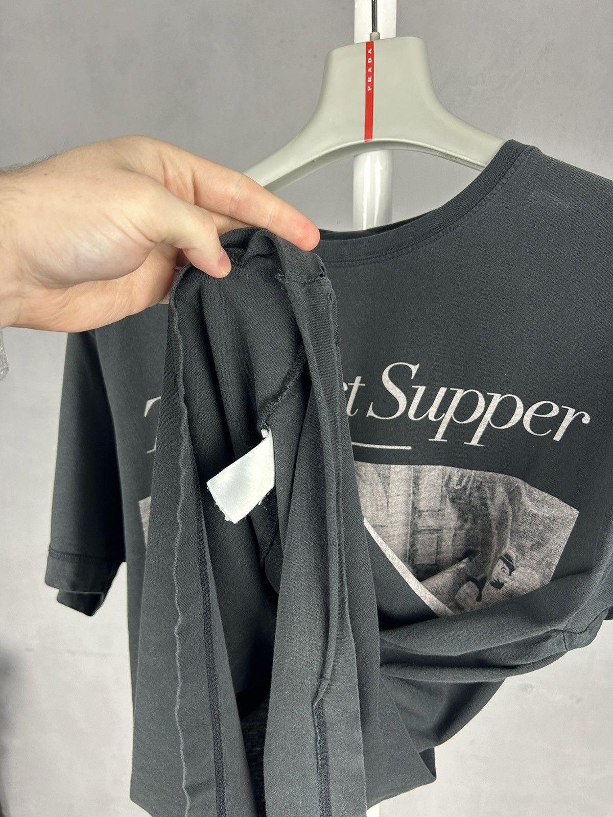 Band Tees Ichiban “The Last Supper” Graphic T-Shirt Black Size L Size US L / EU 52-54 / 3 - 7 Thumbnail