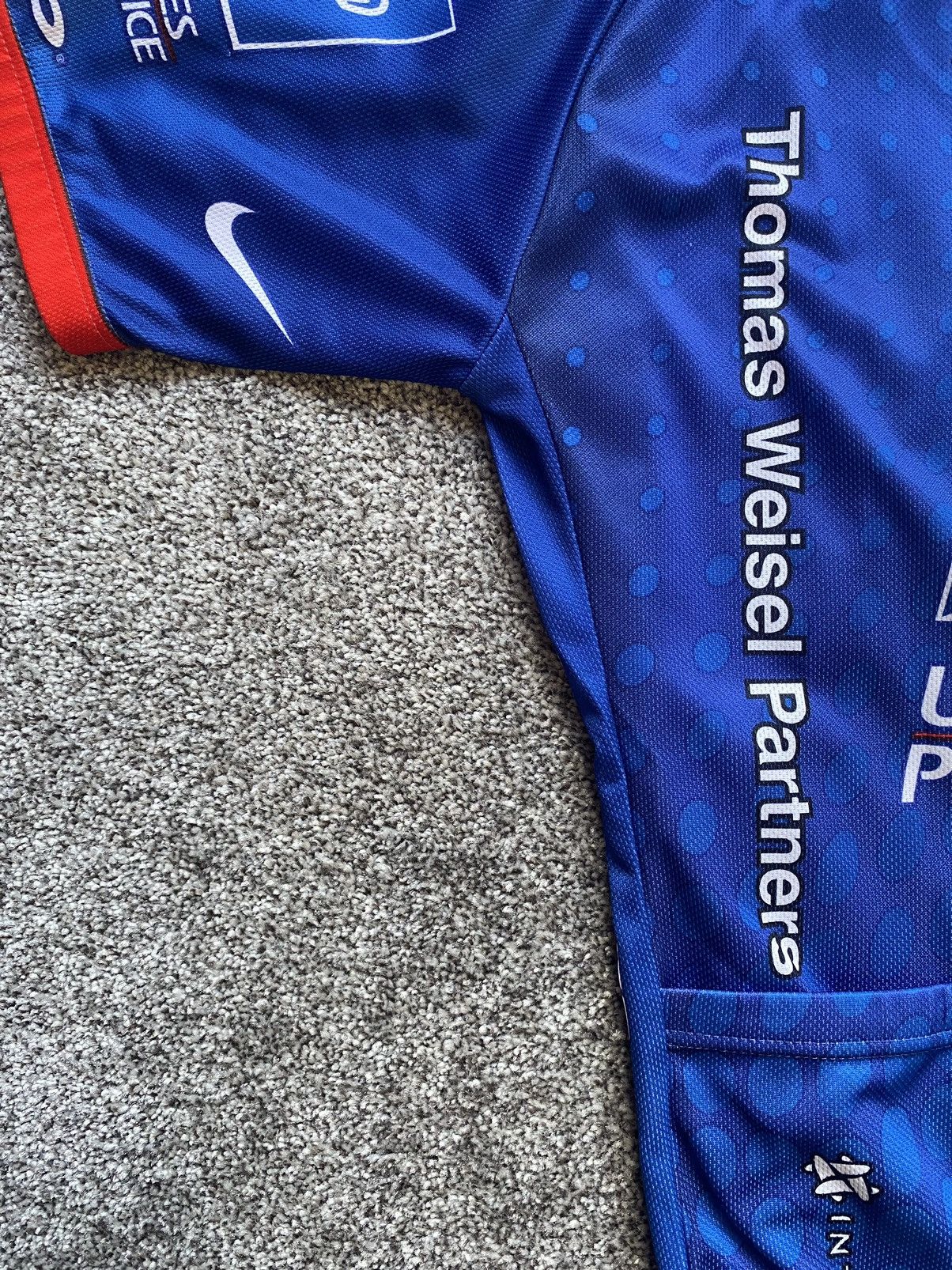 Nike × USA Olympics Nike Trek Cycling USA Team Sport Logo Blue Red Jersey Zip Size US M / EU 48-50 / 2 - 8 Thumbnail