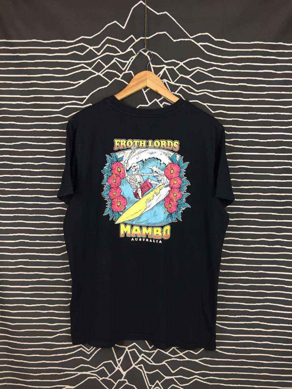 Mambo Mambo Smart Arts Froth Lords Mambo Skeleton Surf Tee Size US XL / EU 56 / 4 - 1 Thumbnail