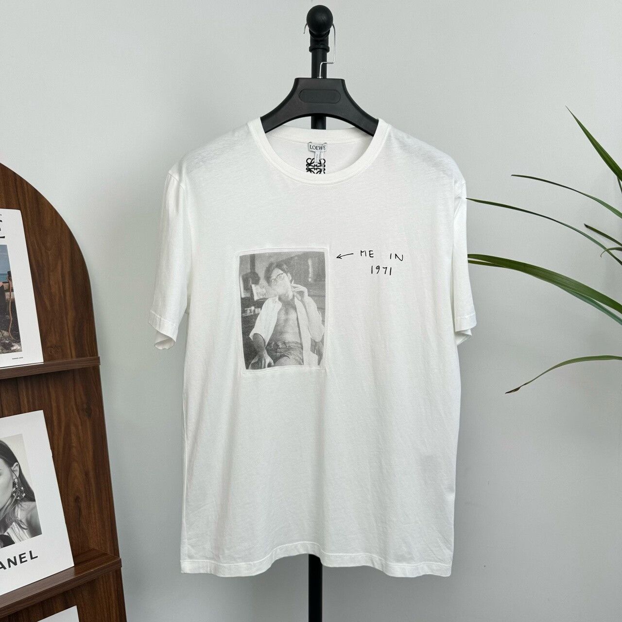 Loewe Loewe New White Figure Print Short Sleeve Size US L / EU 52-54 / 3 - 1 Thumbnail