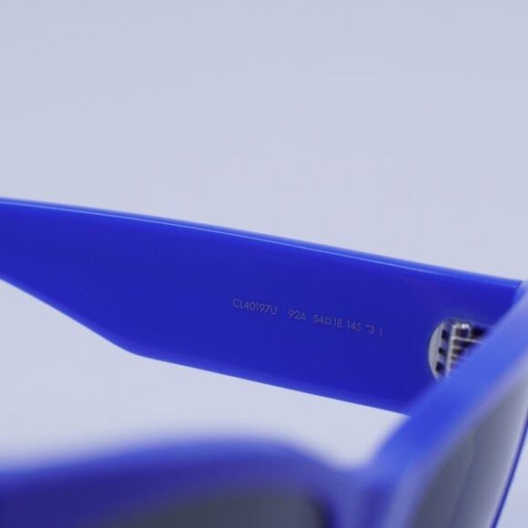 Celine 🕶️ New Celine L40197U 92A Blue/Smoke Sunglasses Size ONE SIZE - 6 Thumbnail