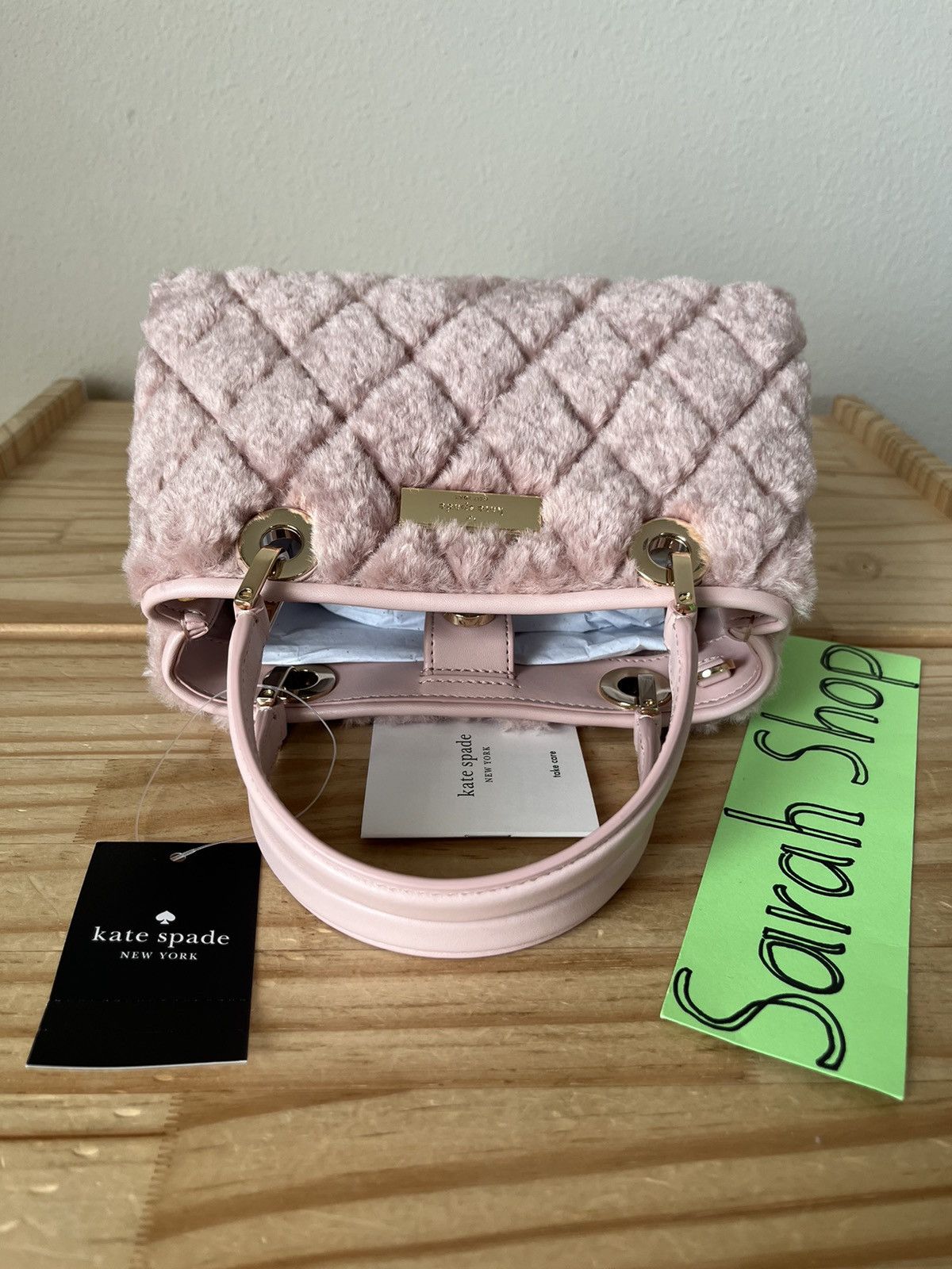 Kate Spade Kate Spade Carey Faux Fur Small Sullivan Satchel Size ONE SIZE - 6 Thumbnail