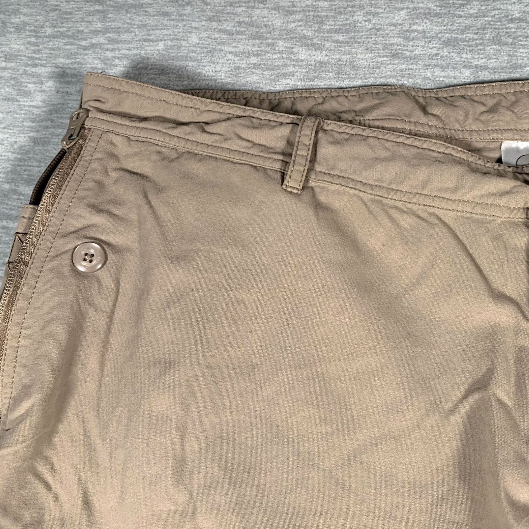 Vintage Clothing Arts P Cubed Pick-Pocket Proof Cargo Pants Mens 42 Khaki Nylon Travel Size US 42 / EU 58 - 6 Thumbnail