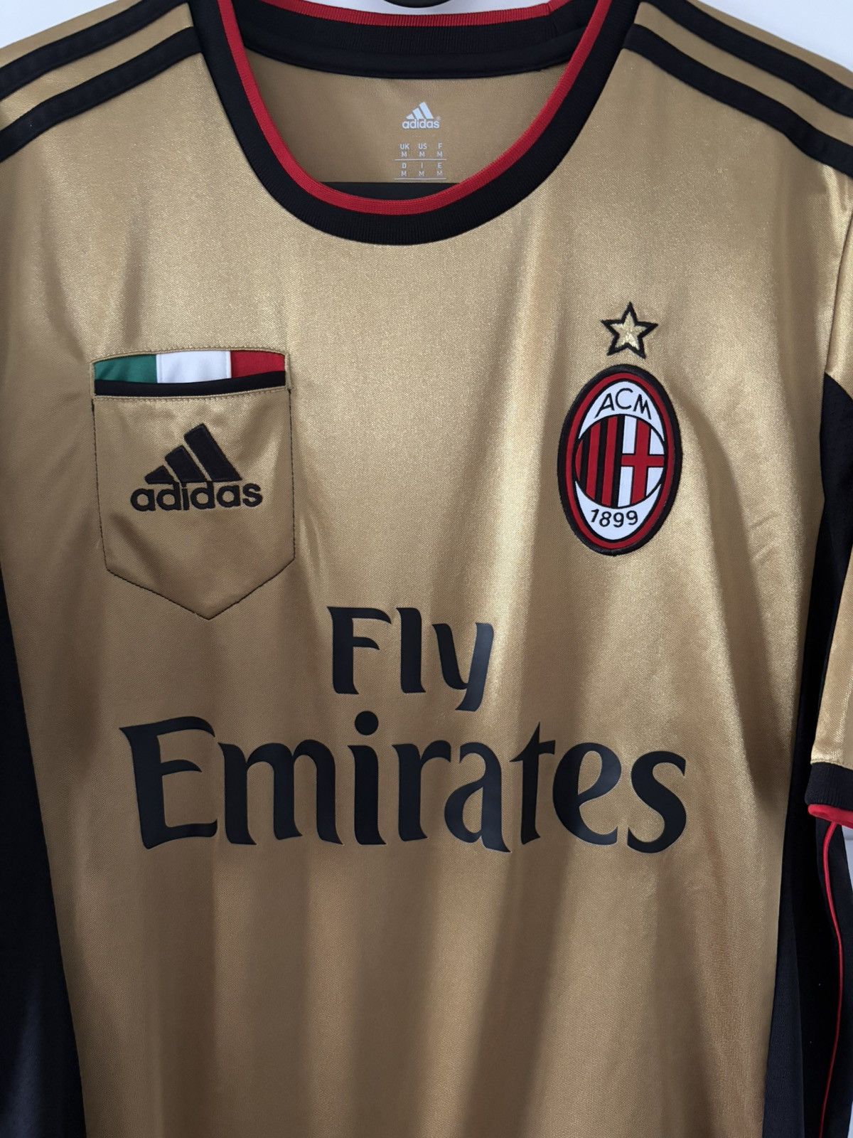 AC Milan adidas 2013/2014 trzecia Balotelli unikat — zdjęcie 4