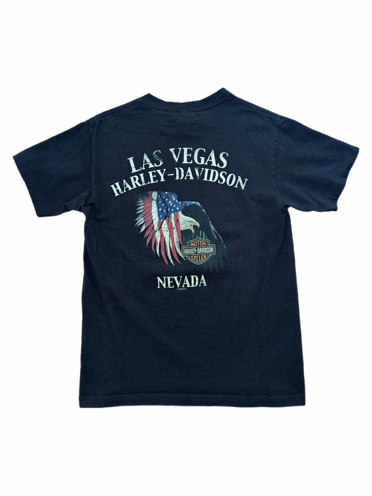 Harley Davidson Harley-Davidson Las Vegas Shirt Mens Eagle Flag Tee USA Size US S / EU 44-46 / 1 - 2 Thumbnail