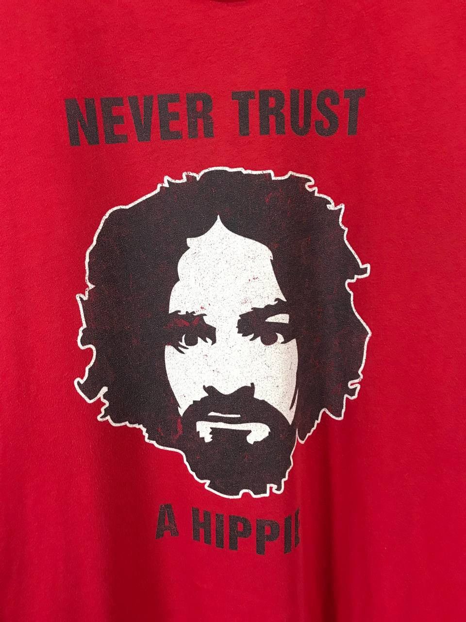 Band Tees × Vintage Never Trust a Hippie vintage band tee Size US L / EU 52-54 / 3 - 3 Thumbnail