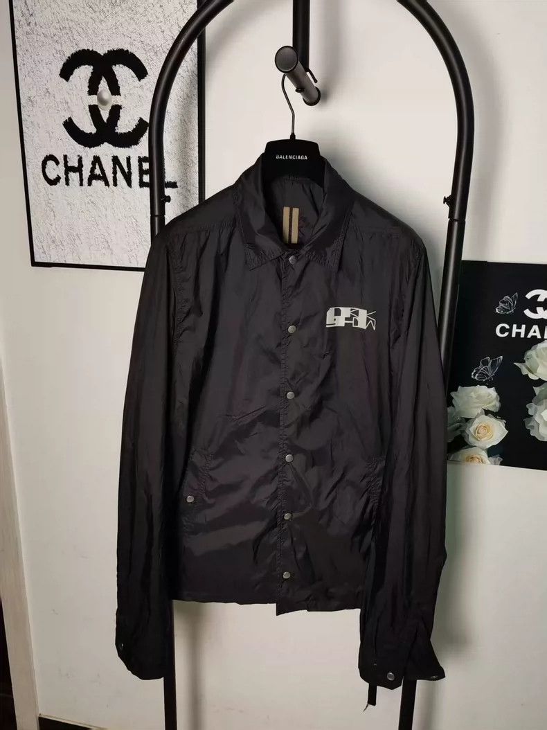 Rick Owens Authentic Rick Owens Windbreaker Jacket for Sale - dmc Size US M / EU 48-50 / 2 - 1 Thumbnail