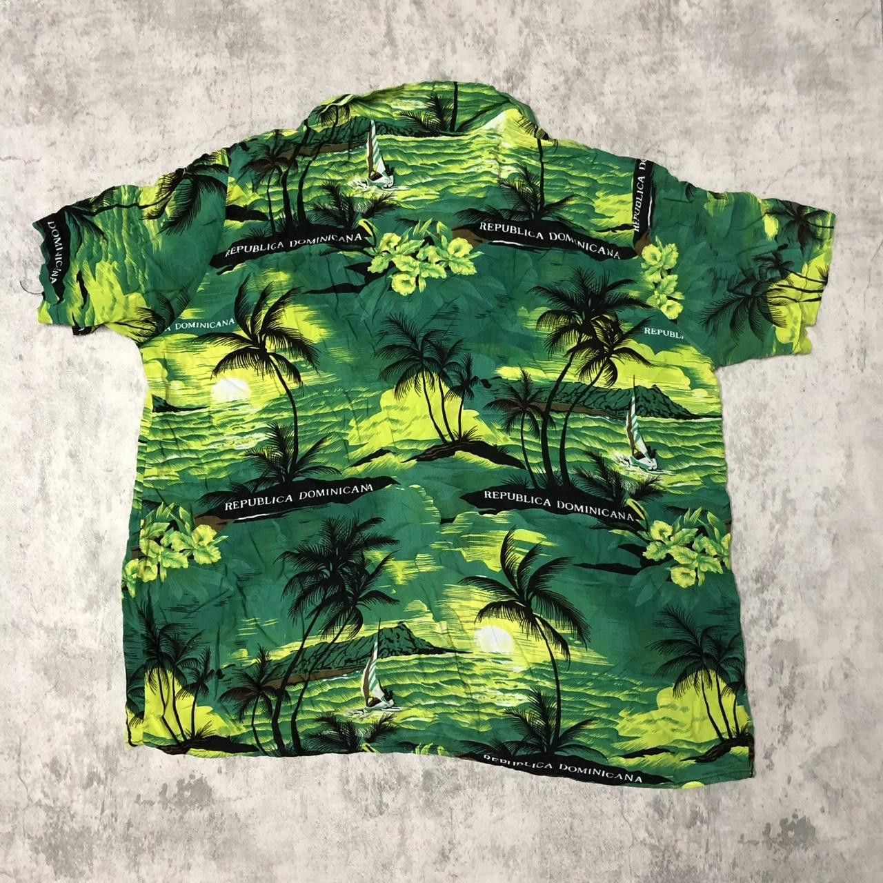 Other Green and yellow Hawaiian shirt #HawaiianShirt Size US XL / EU 56 / 4 - 4 Thumbnail