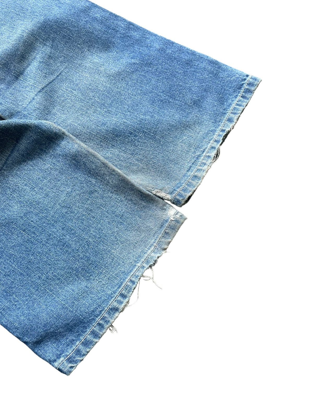 Stussy Vintage Stussy Works Distresed Denim Size US 33 - 12 Thumbnail