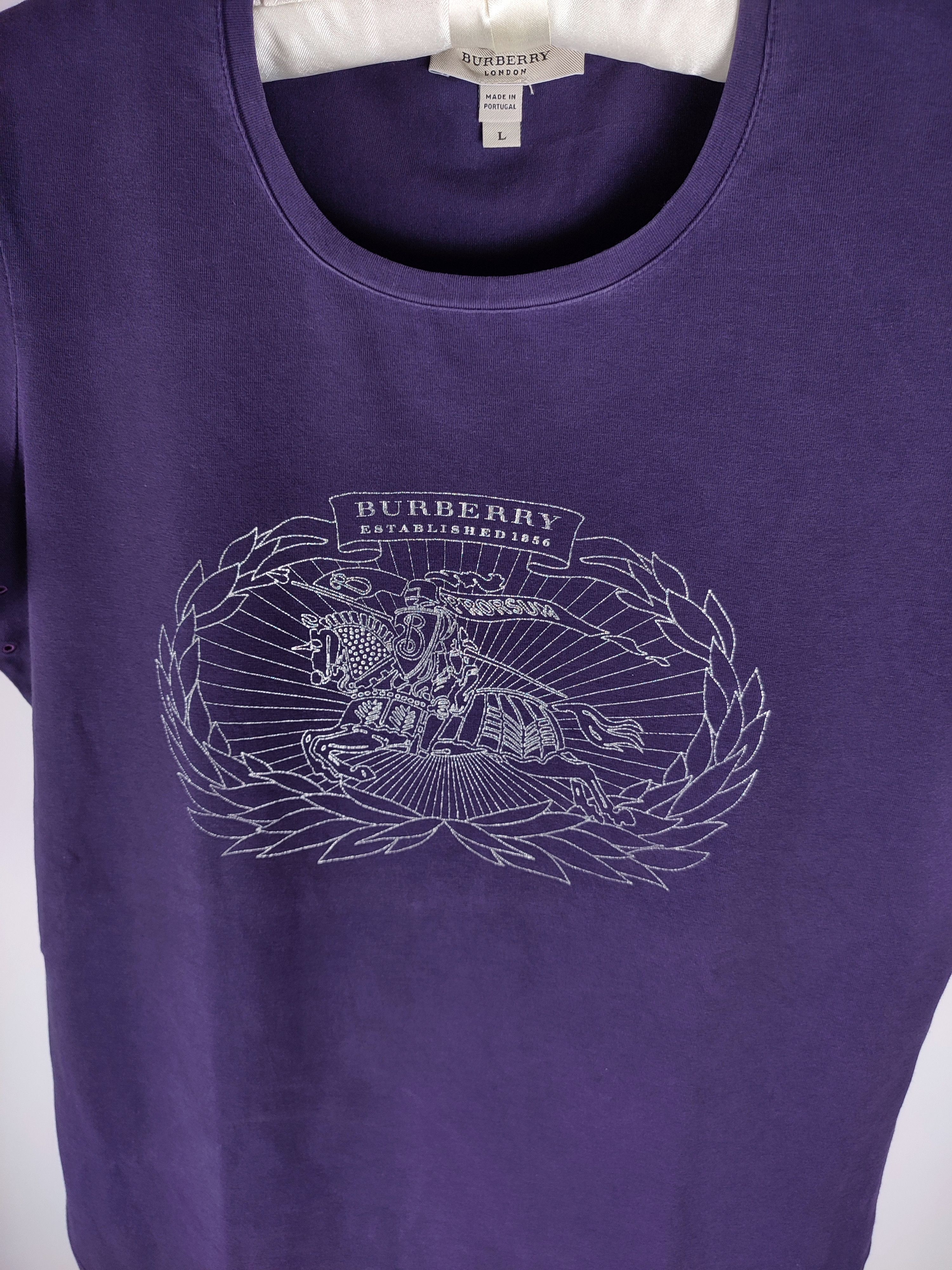 Burberry Burberry Prorsum Logo t-shirt Size L / US 10 / IT 46 - 1 Thumbnail